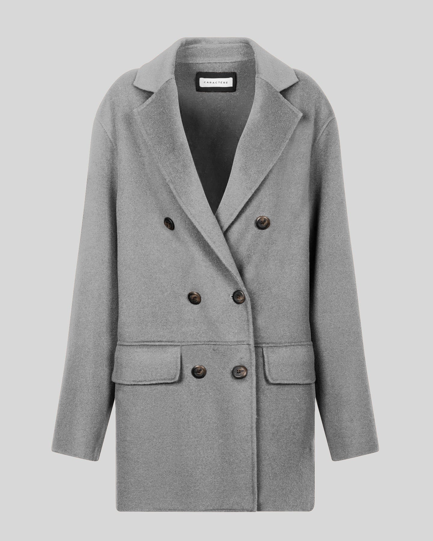 Cappotto corto doppiopetto