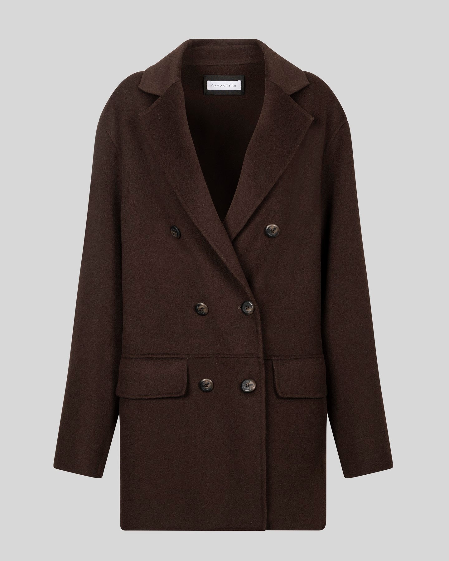 Cappotto corto doppiopetto