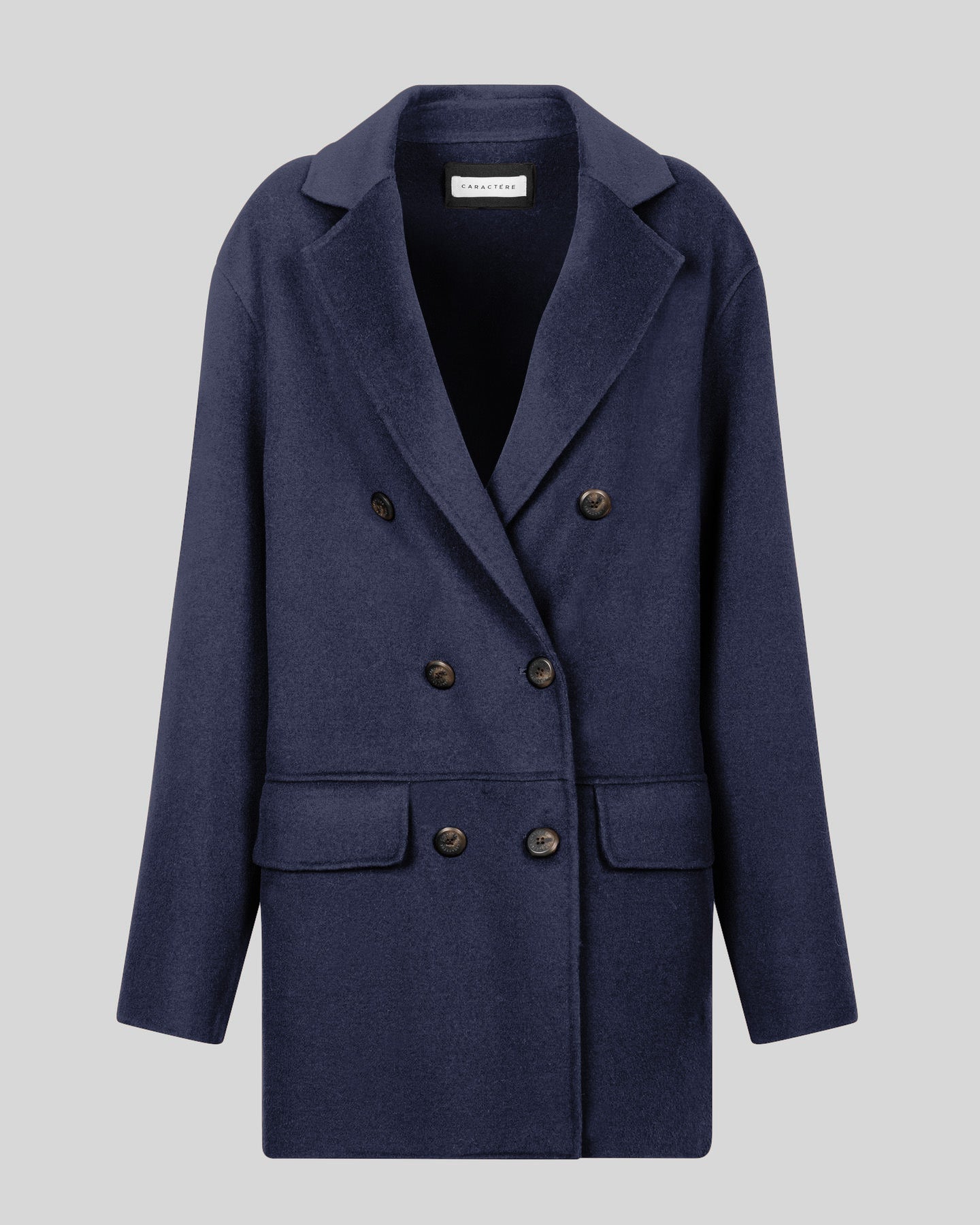 Cappotto corto doppiopetto