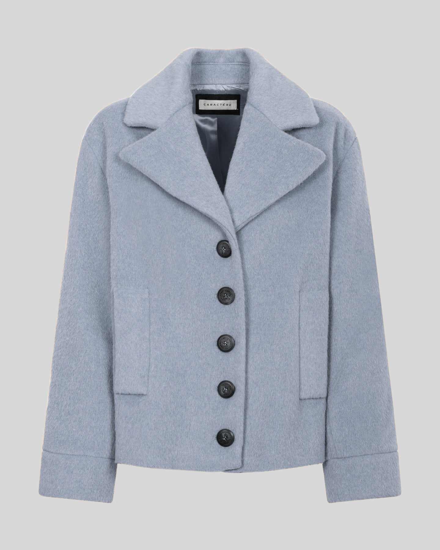 Cappotto garzato corto