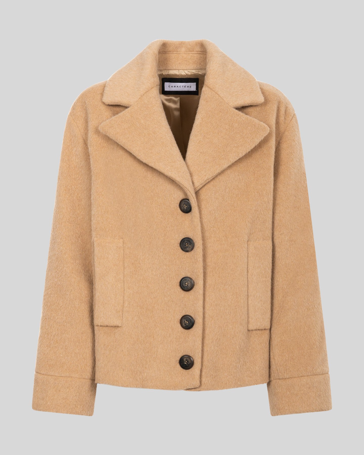 Cappotto garzato corto