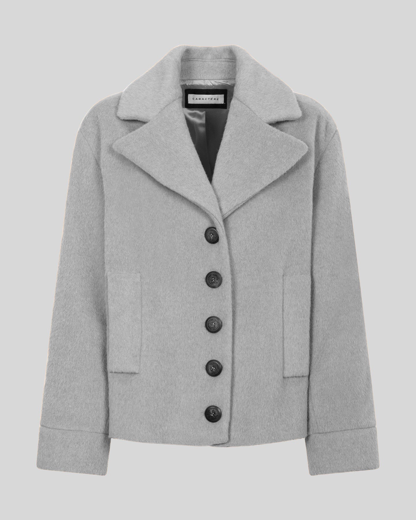 Cappotto garzato corto