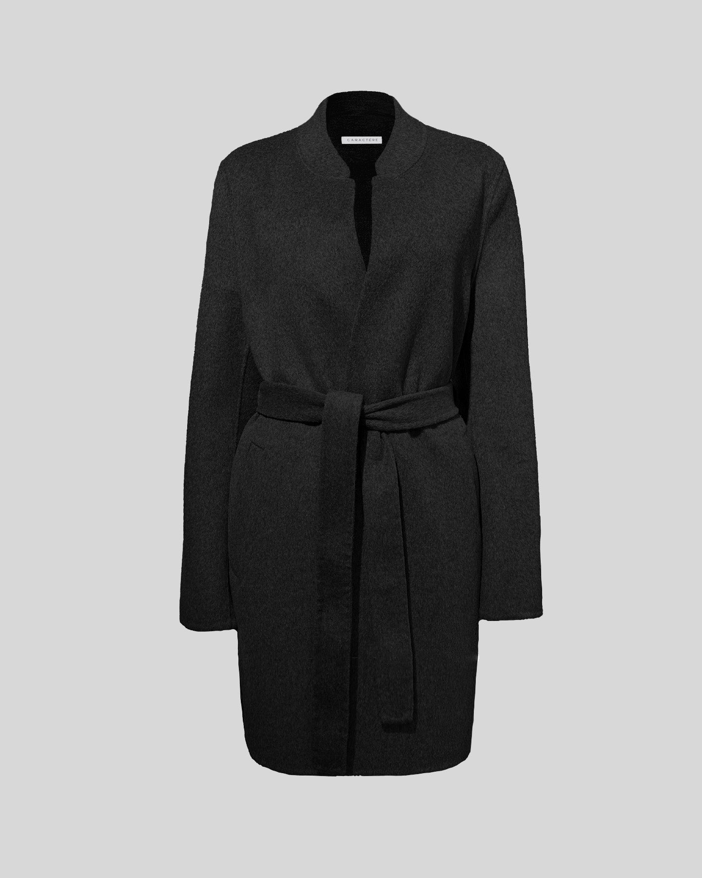 Cappotto corto misto lana