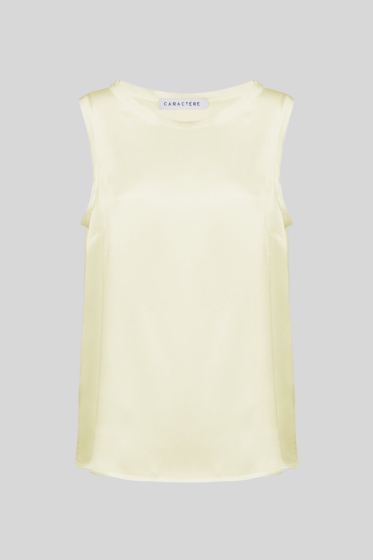 Top in Raso Misto Seta