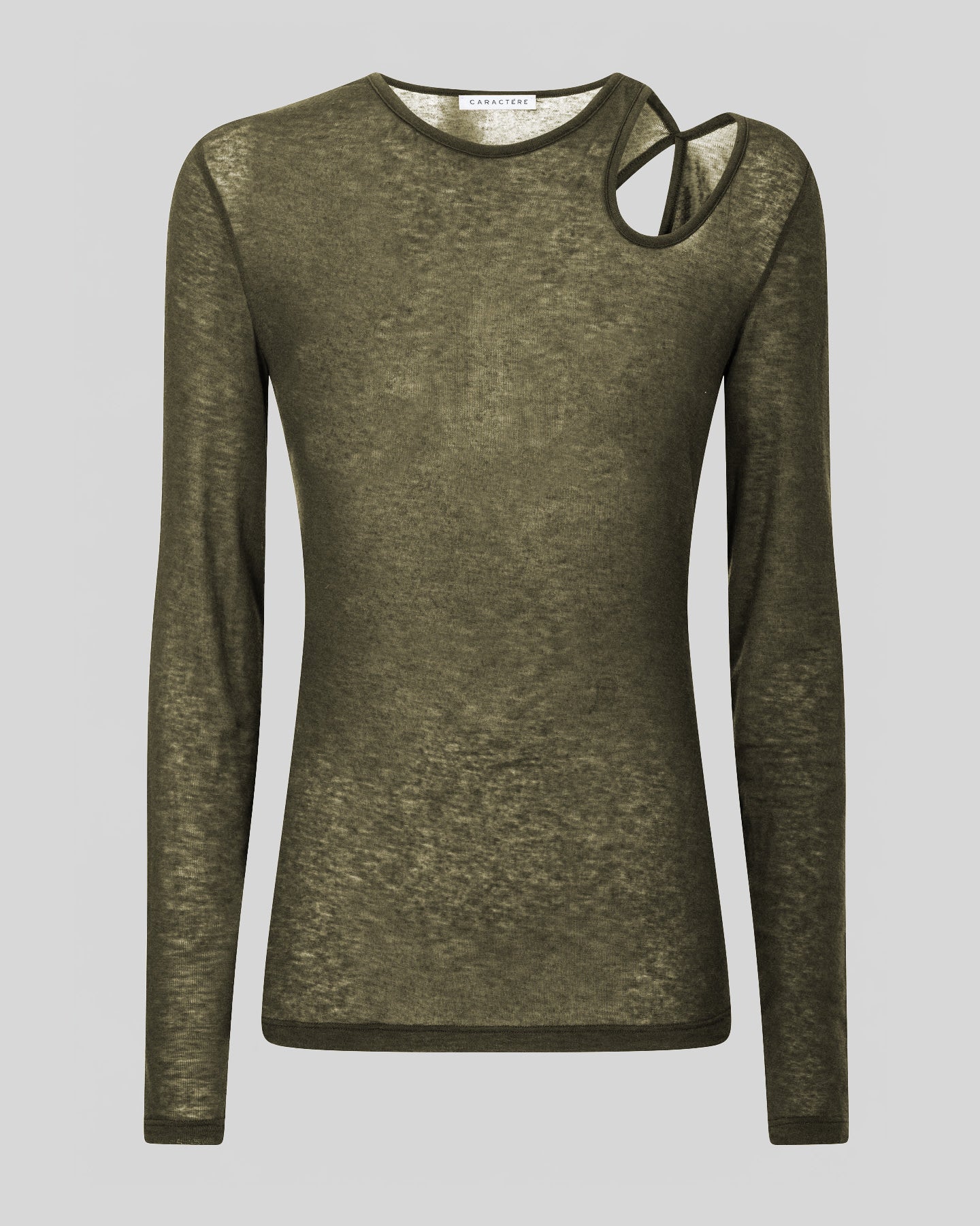 Maglia aderente con dettaglio cut-out