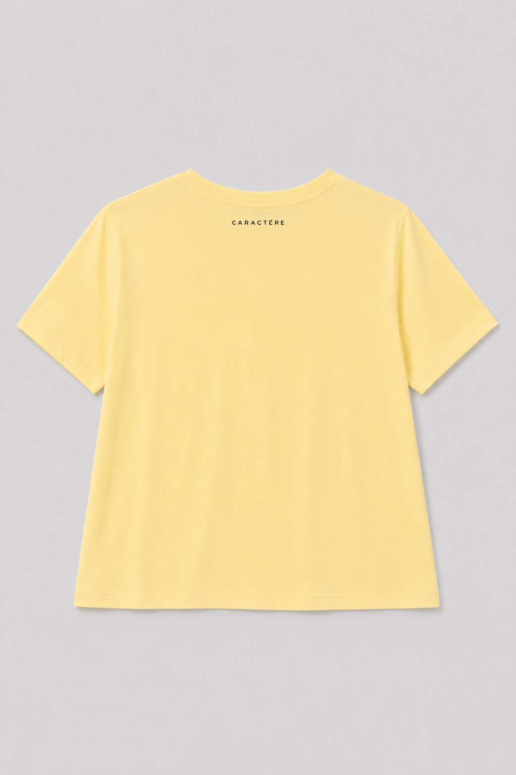 T-shirt dritta Girocollo in Jersey di Cotone