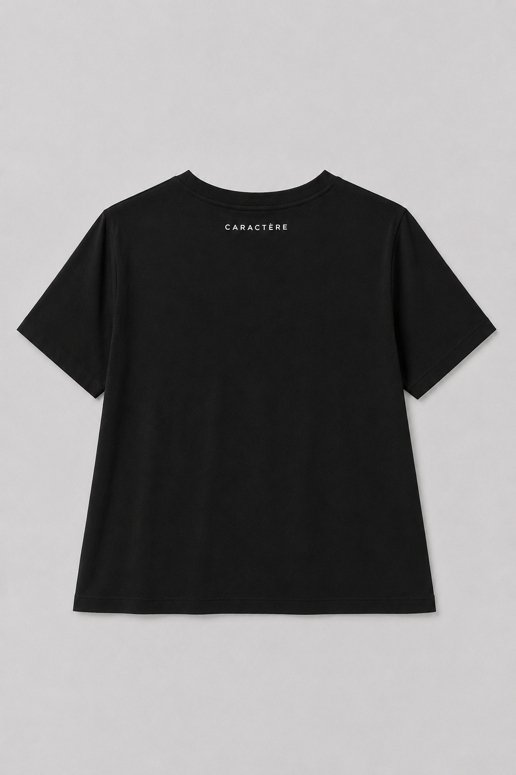 T-shirt dritta Girocollo in Jersey di Cotone
