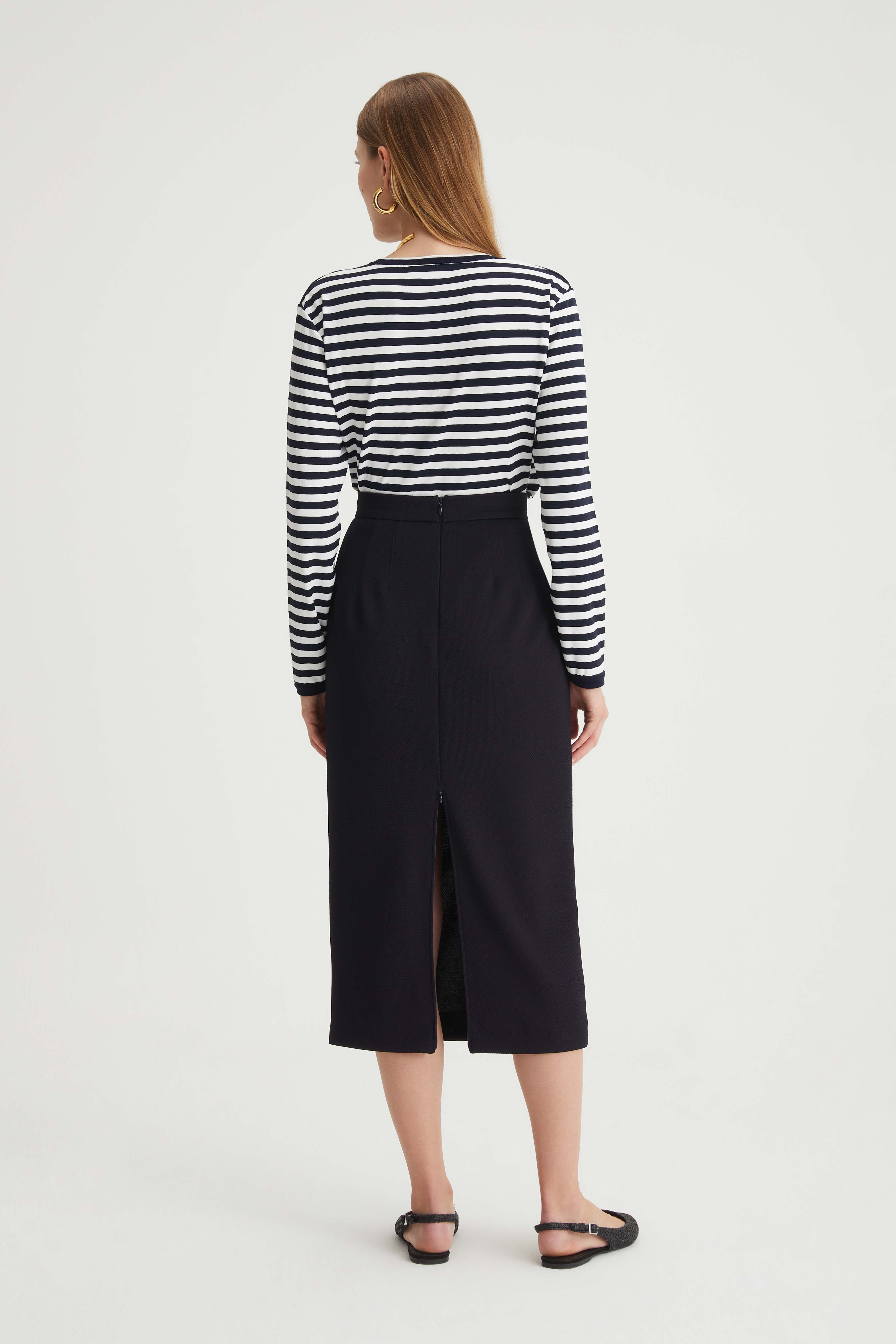 Striped long sleeve t-shirt