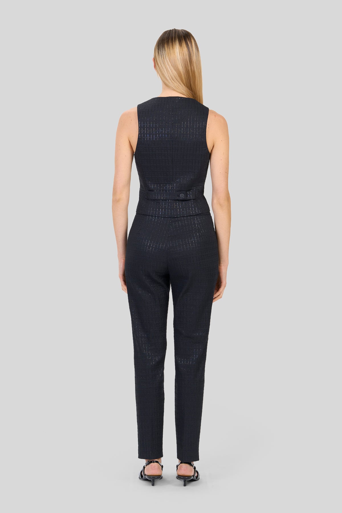 Gilet jaquard