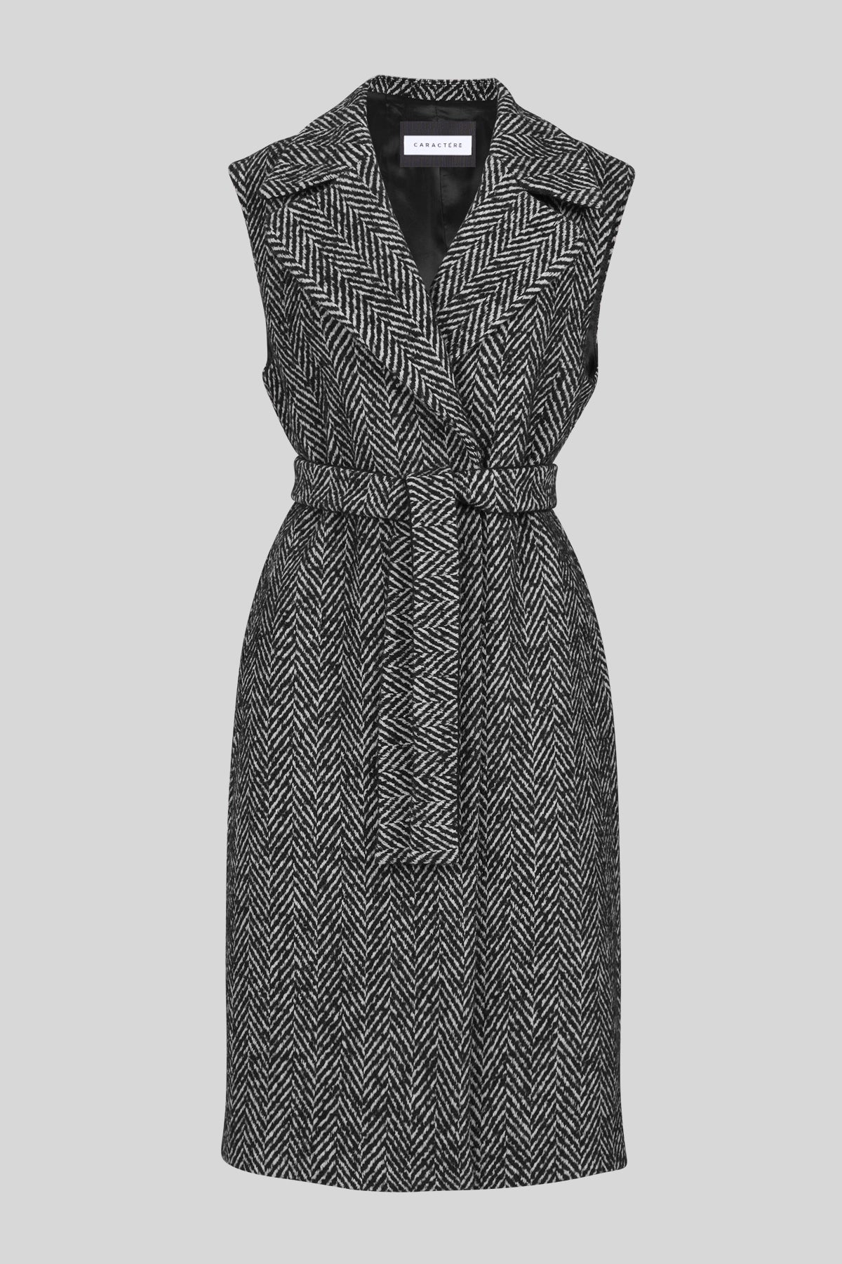 Gilet in resca bicolor