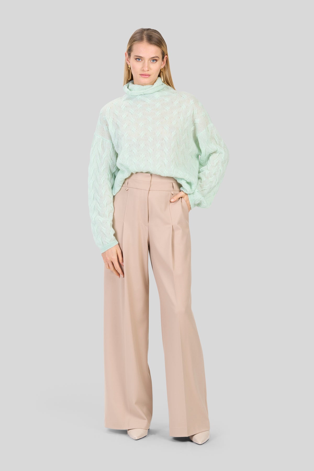 Maglia con scollo morbido
