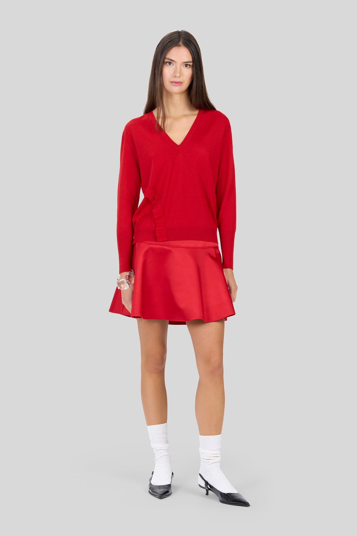 Maglia con scollo a V