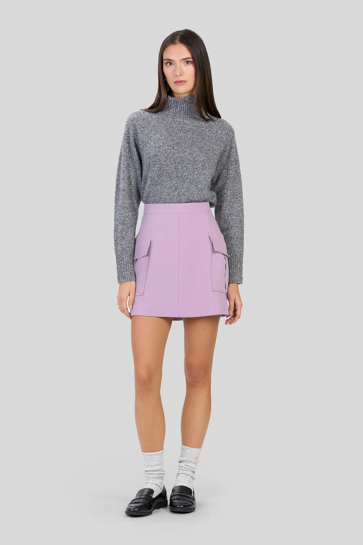 Maglia con collo alto