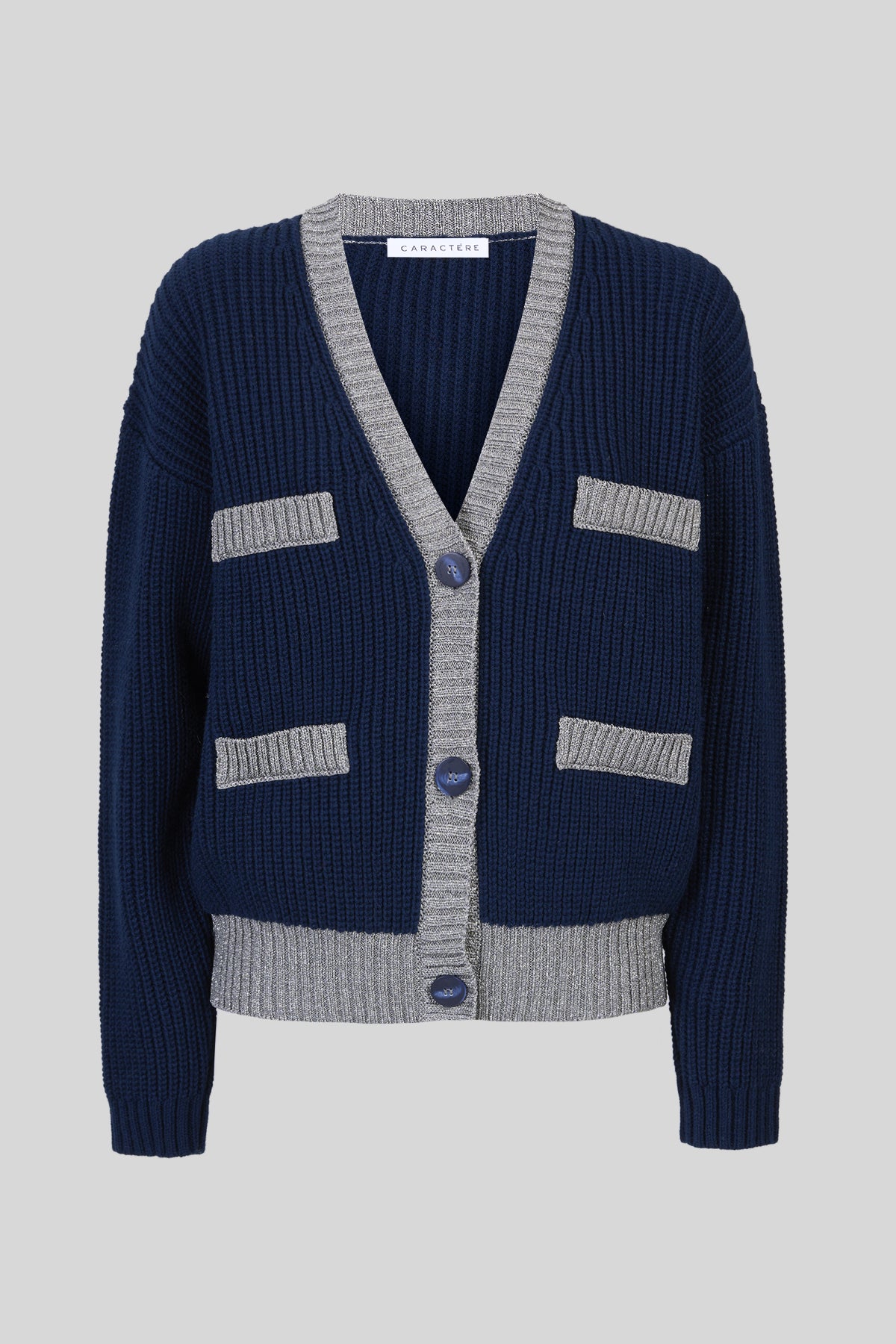 Bomber in maglia con lurex