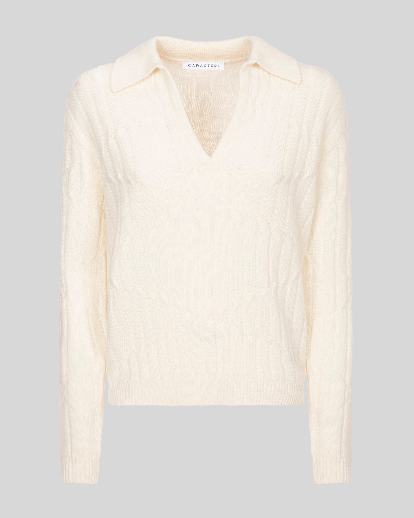 Polo in misto cashmere