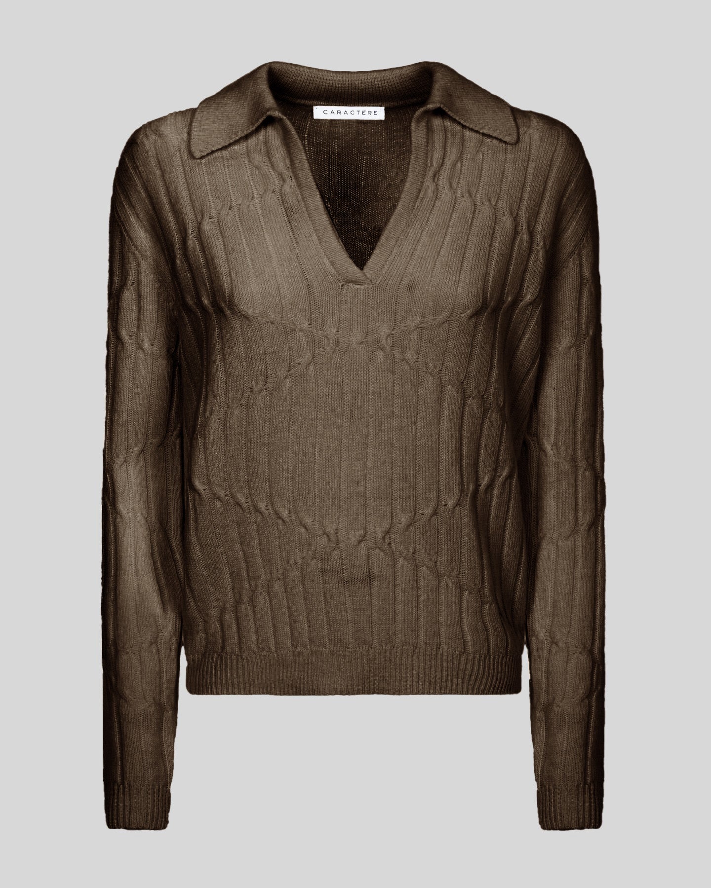 Polo in misto cashmere