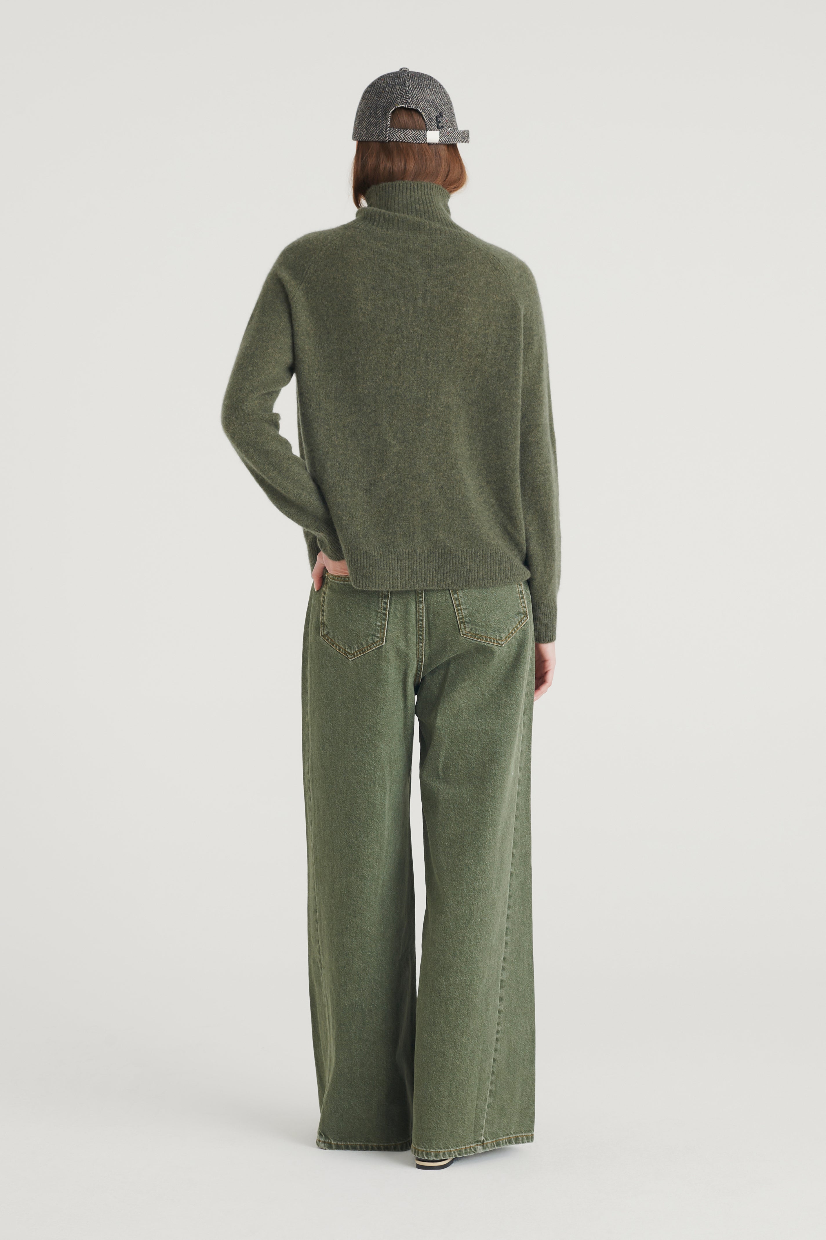 Maglia in lana a collo alto