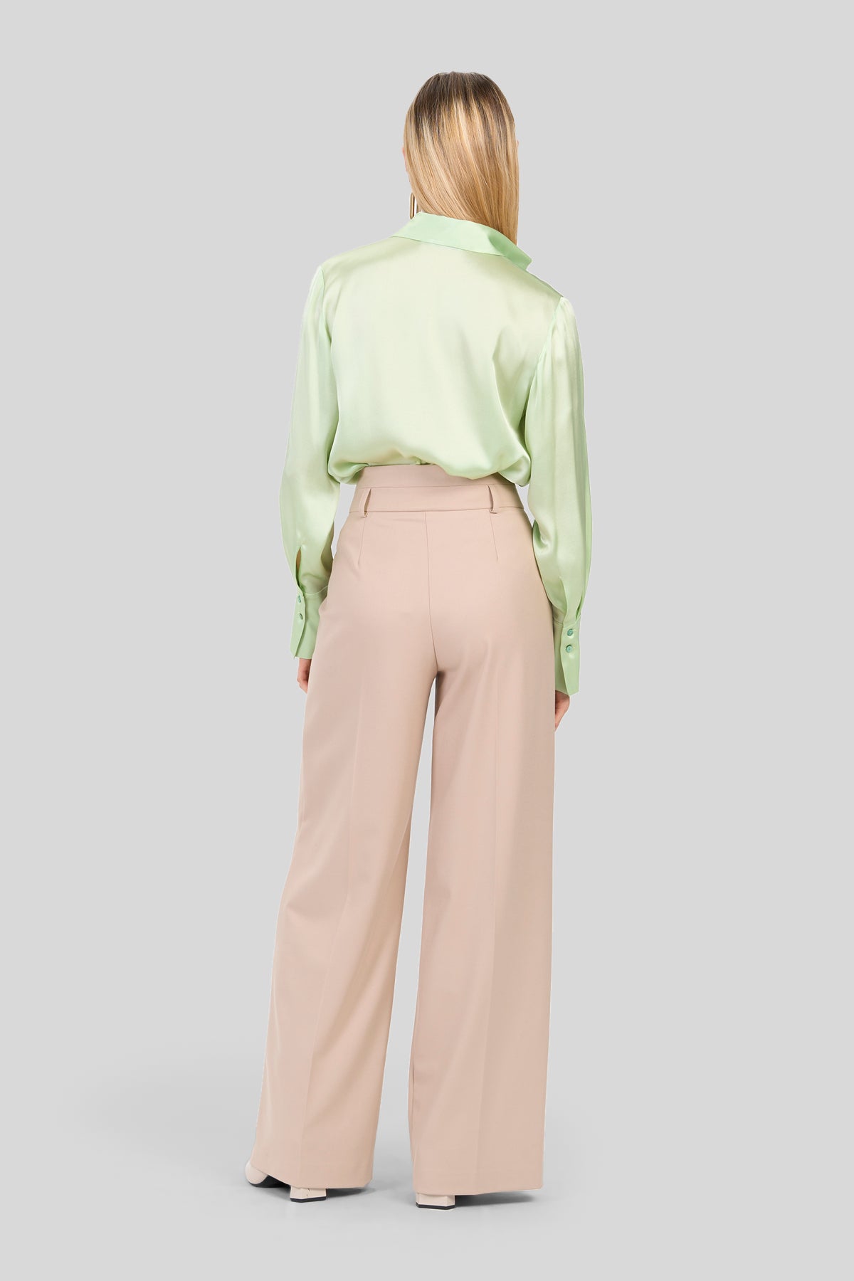 Pantalone ampio in twill