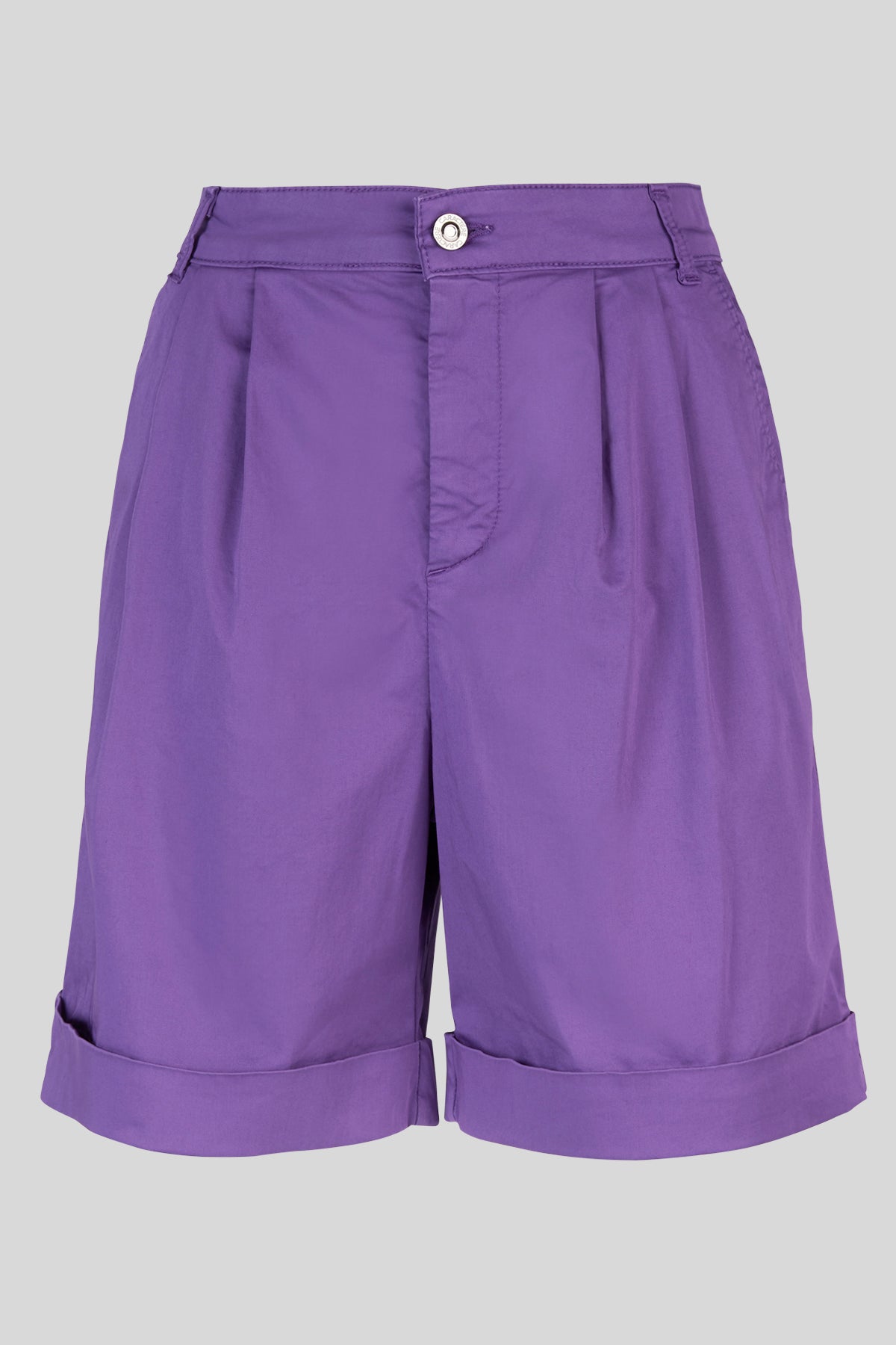Bermuda in rasatello di cotone stretch