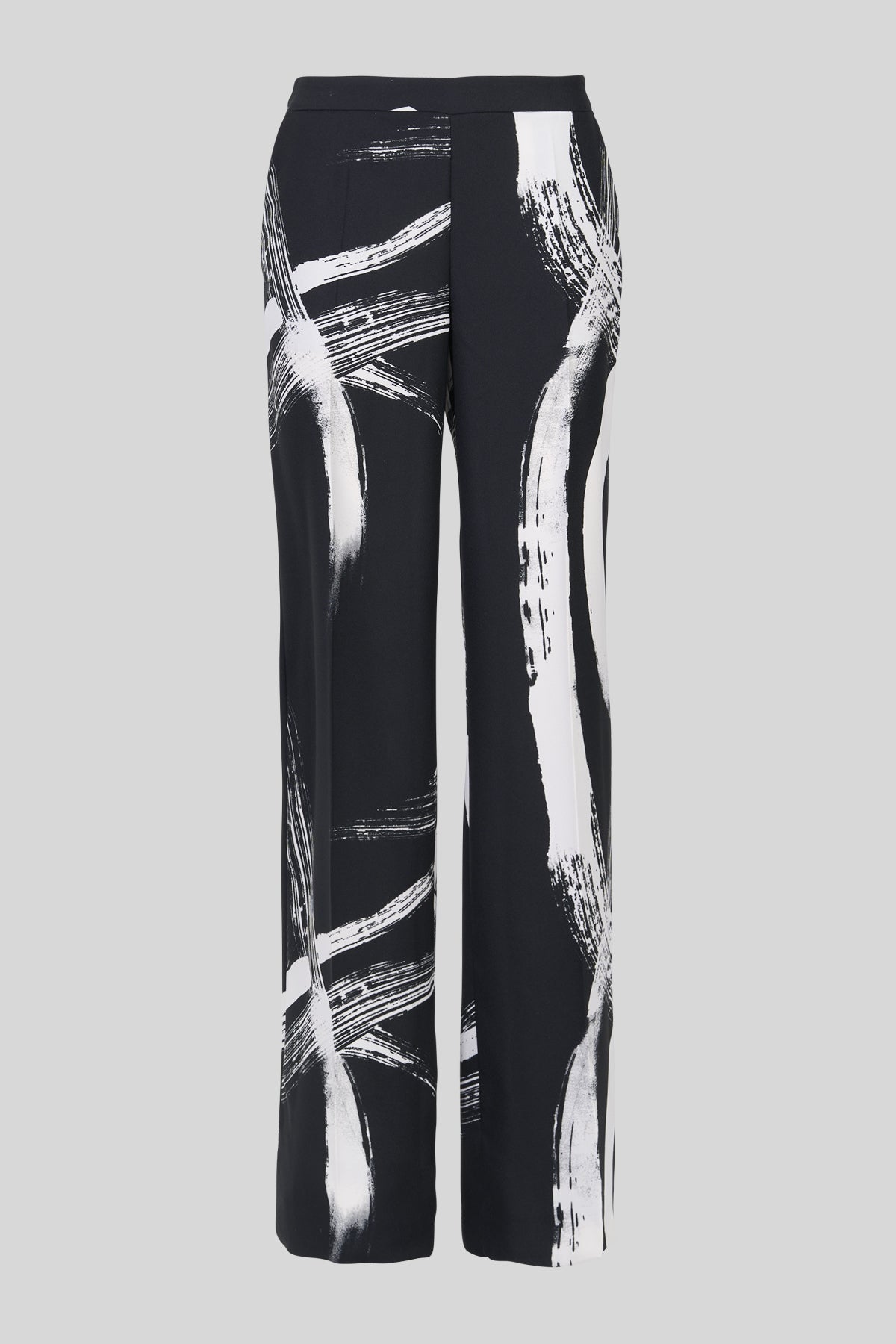 Pantaloni in crepe fantasia