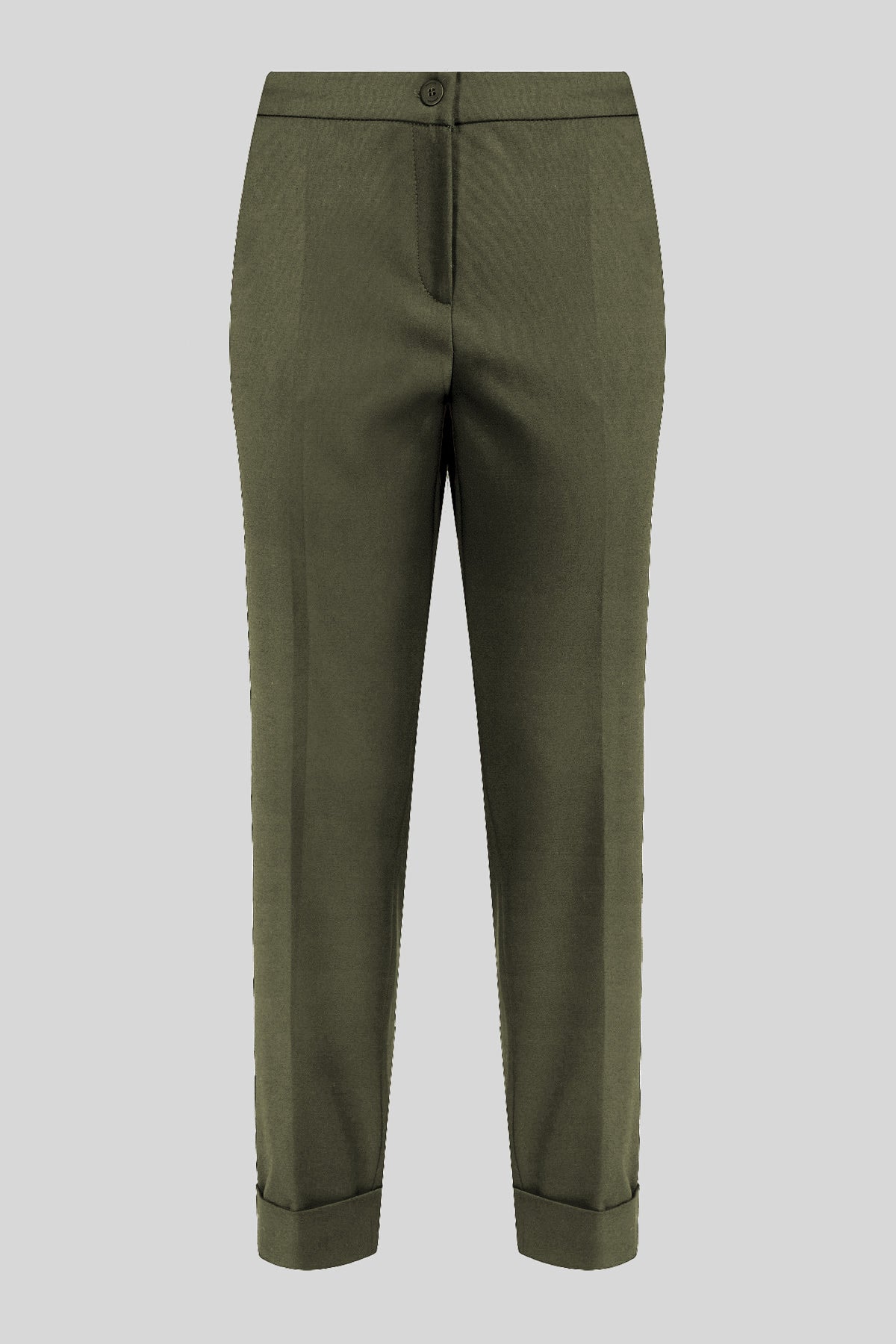 Pantalone con risvolto