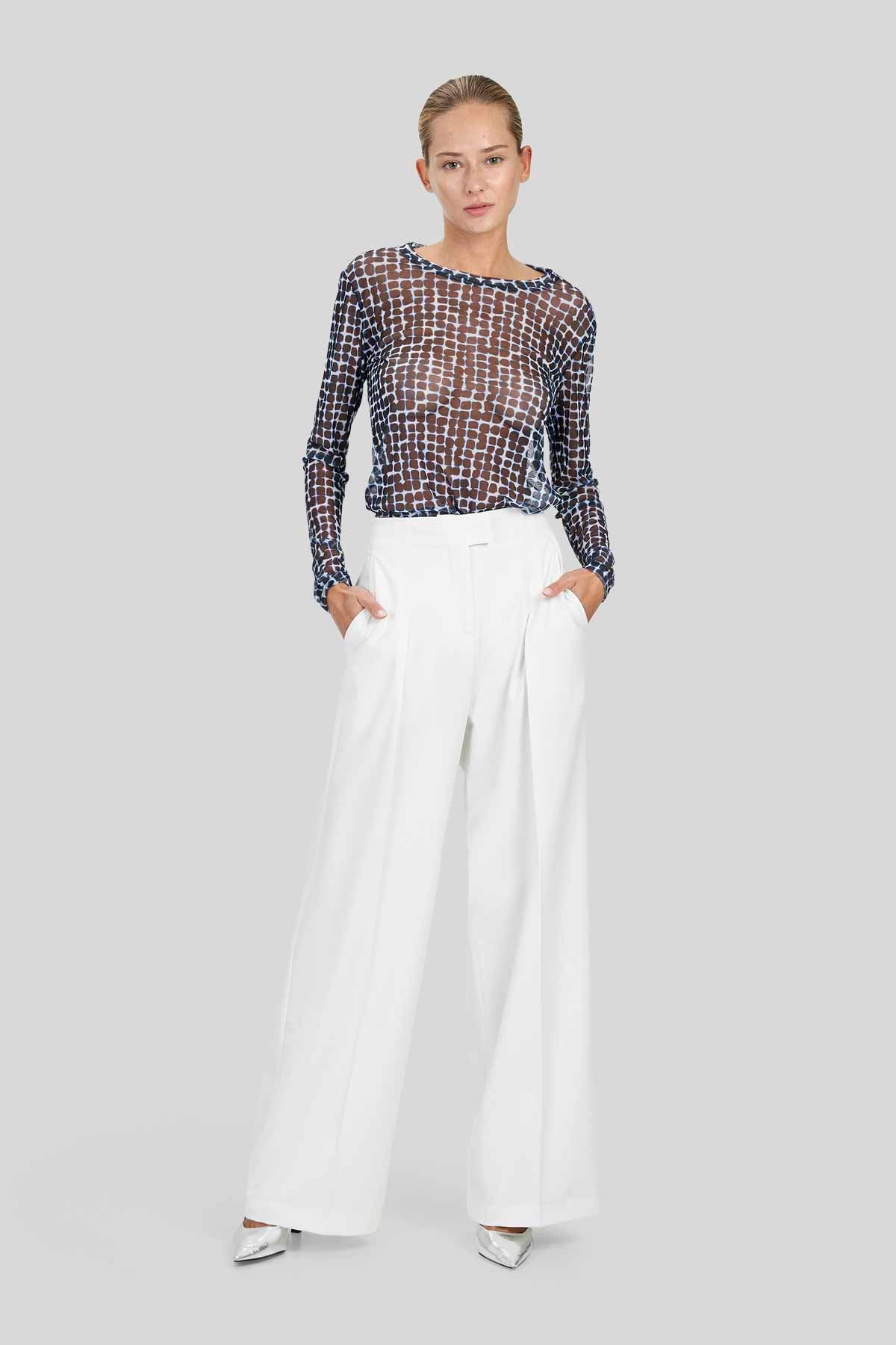 Pantaloni a Vita Alta