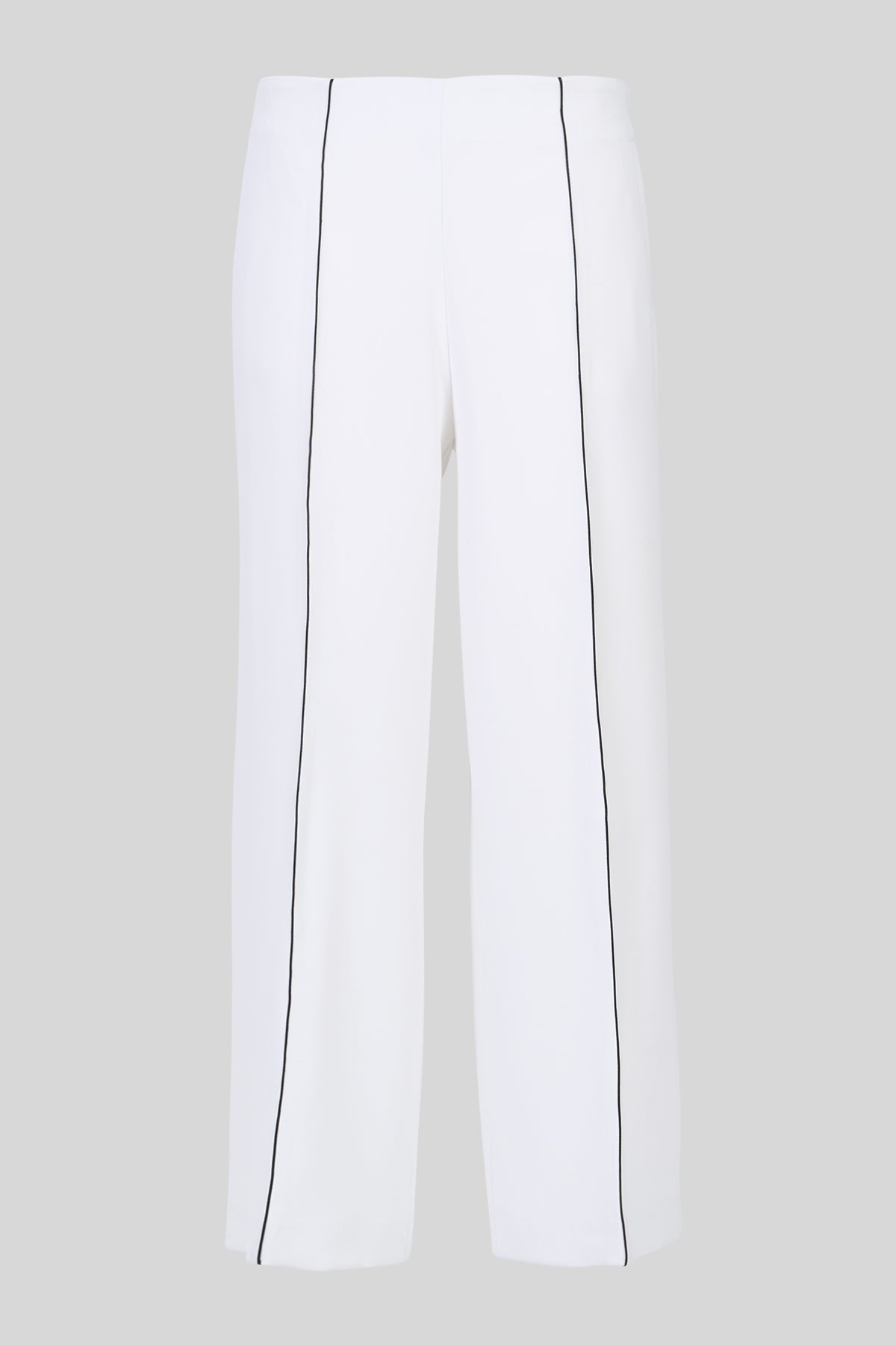 Pantalone cropped in crepe