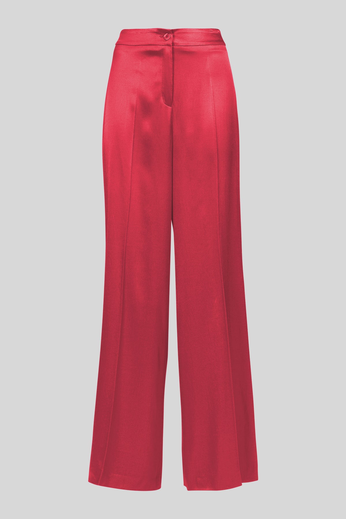 Pantalone ampio in raso stretch