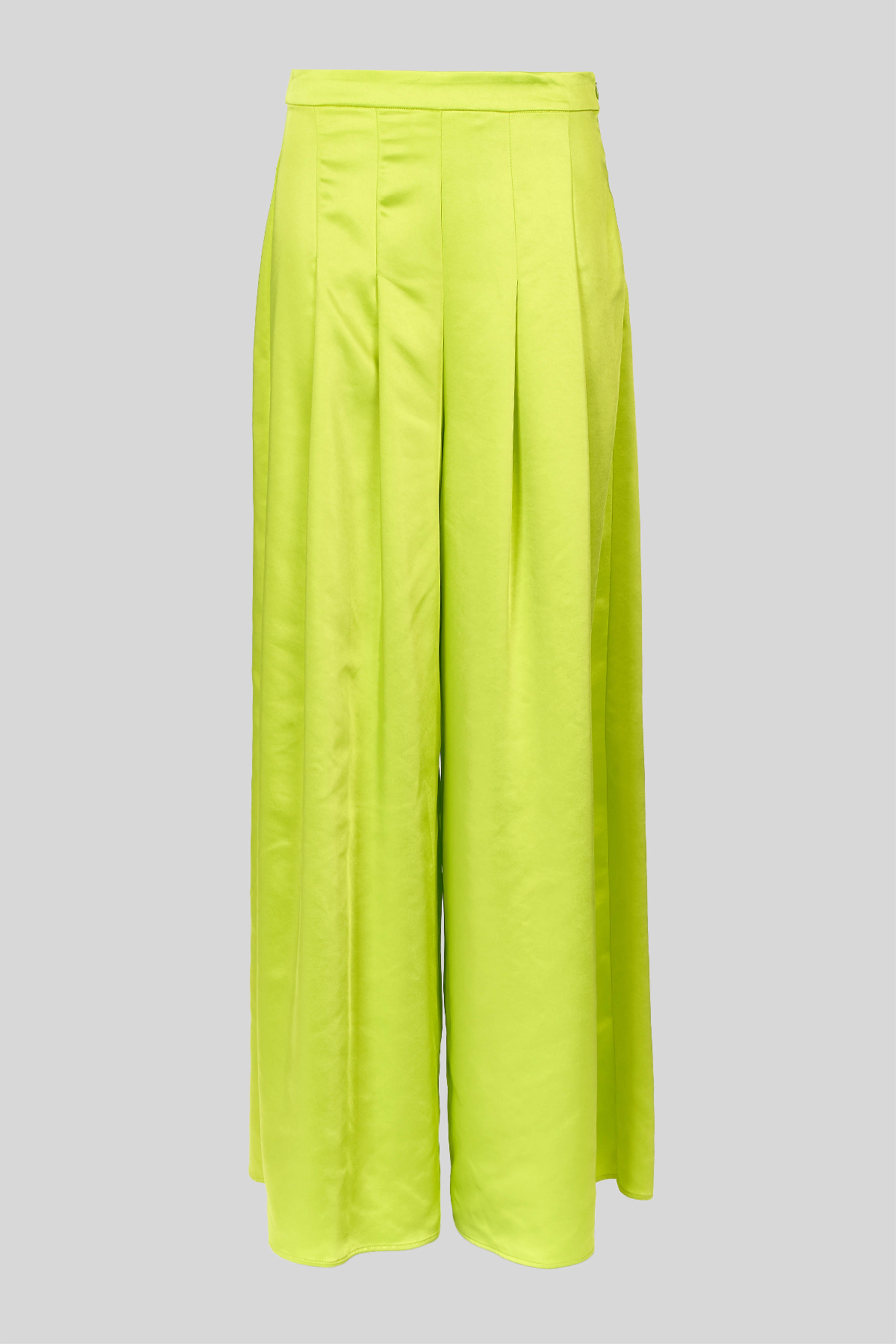 Pantalone ampio con pieghe