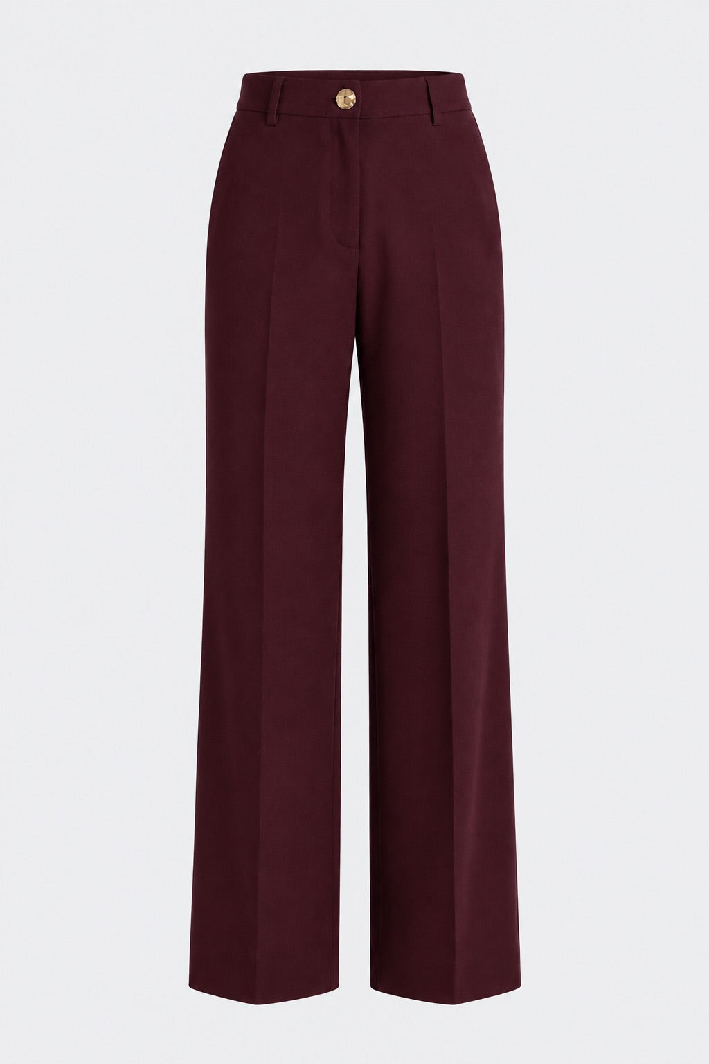 Tailleur giacca corta doppiopetto e pantalone gamba dritta in crepe - Caractère