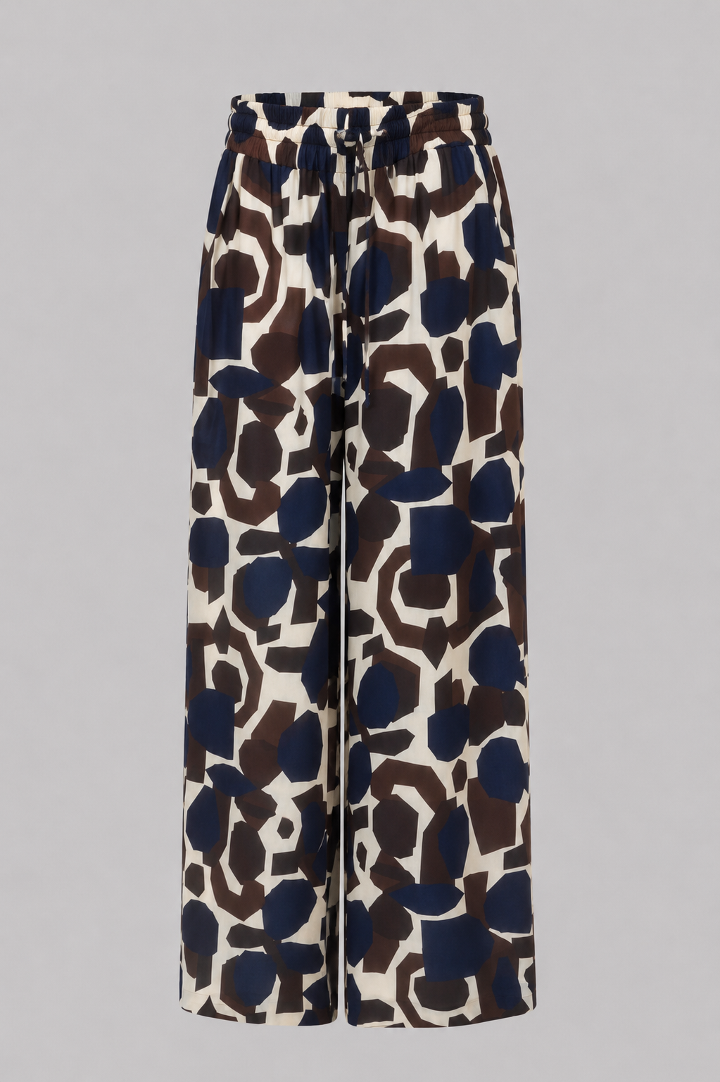 Pantalone Ampio Vita Elastica in Cotone