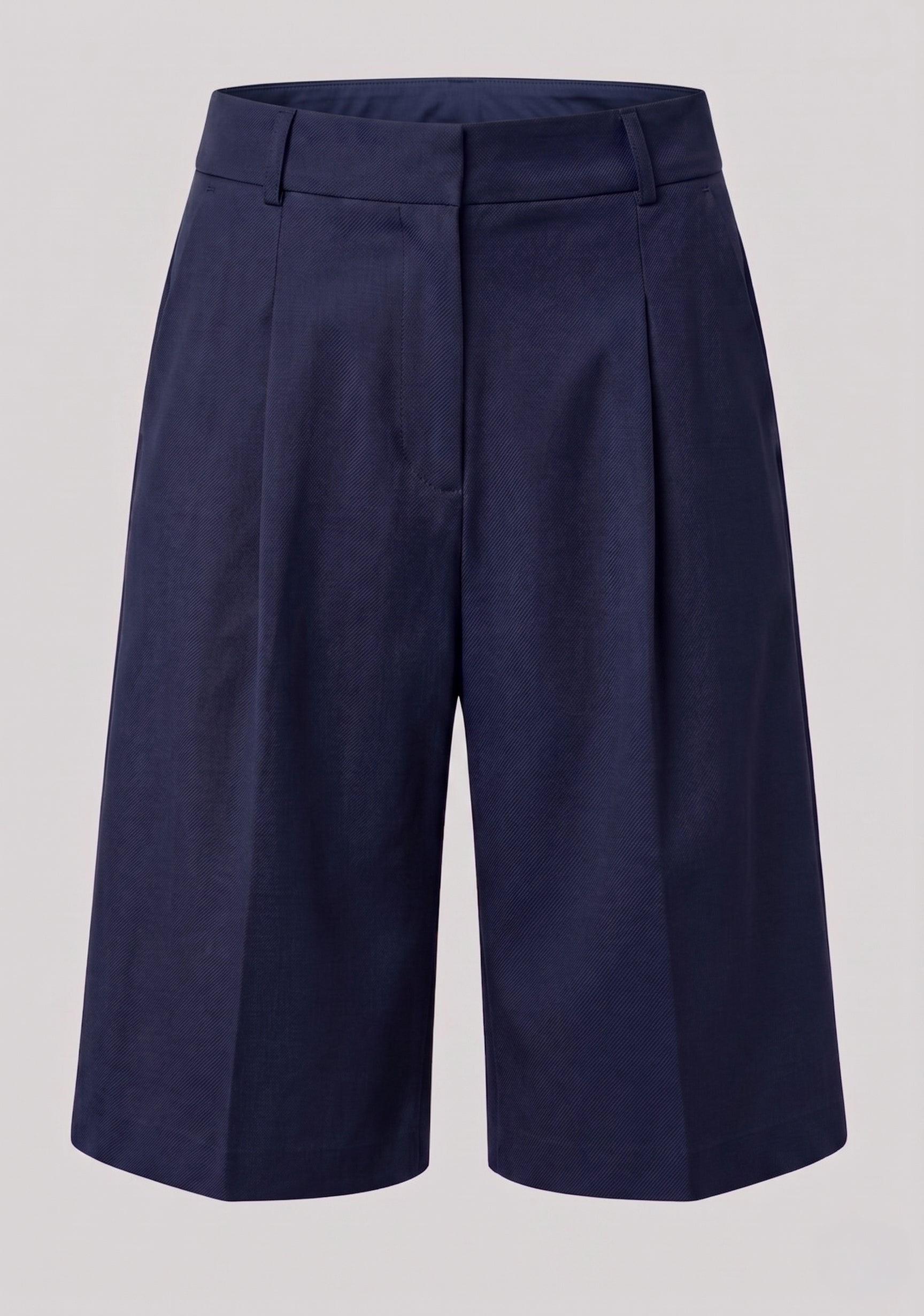 Bermuda in cotone stretch dritti