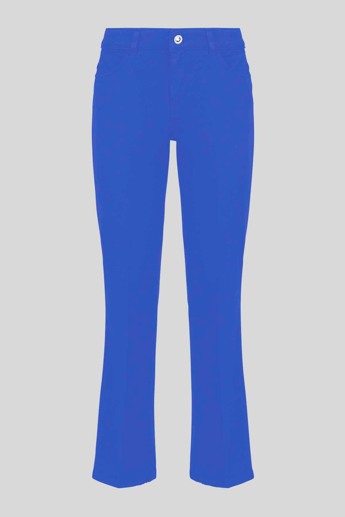 Pantalone in drill di cotone stretch