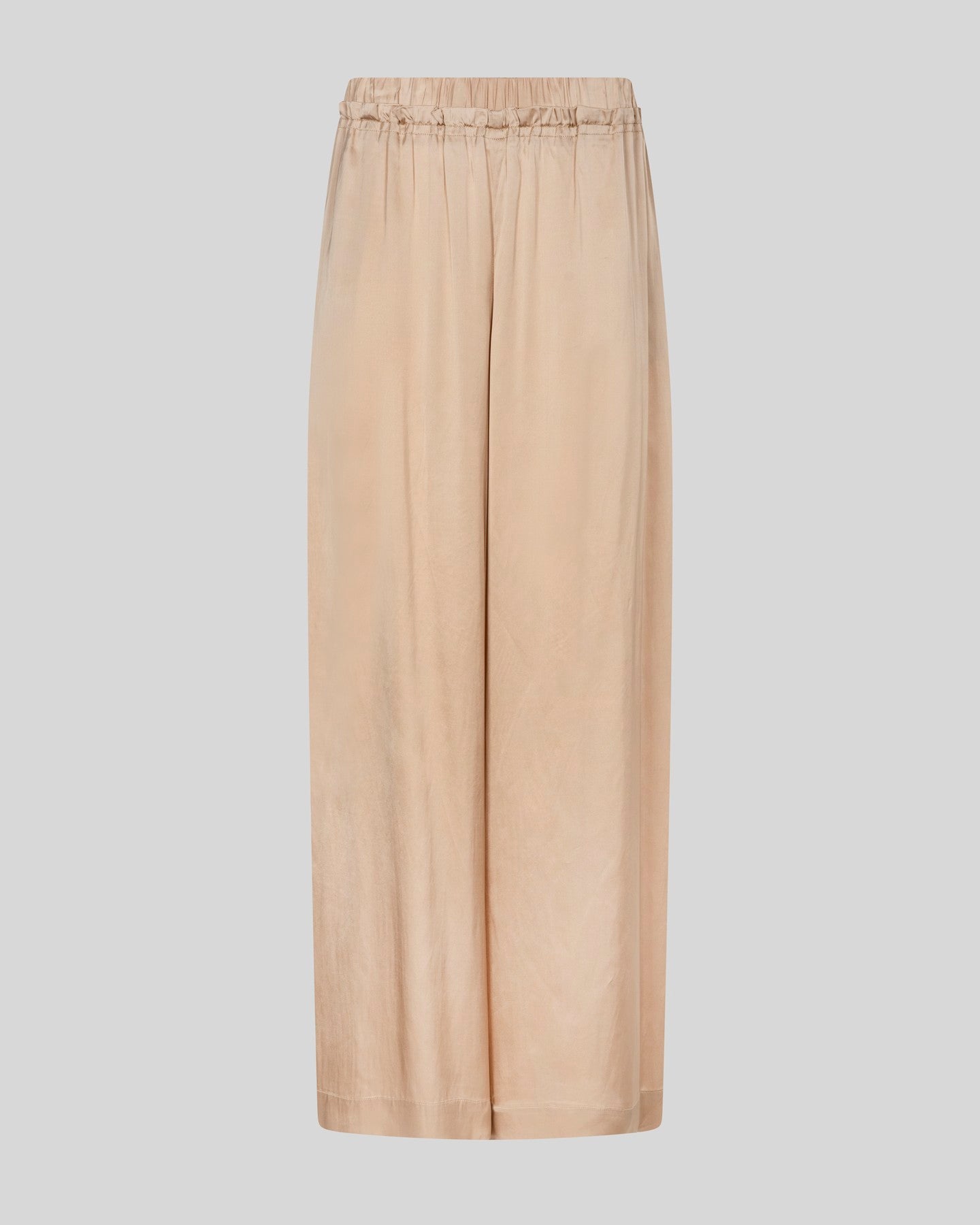 Pantalone fluido con pieghe