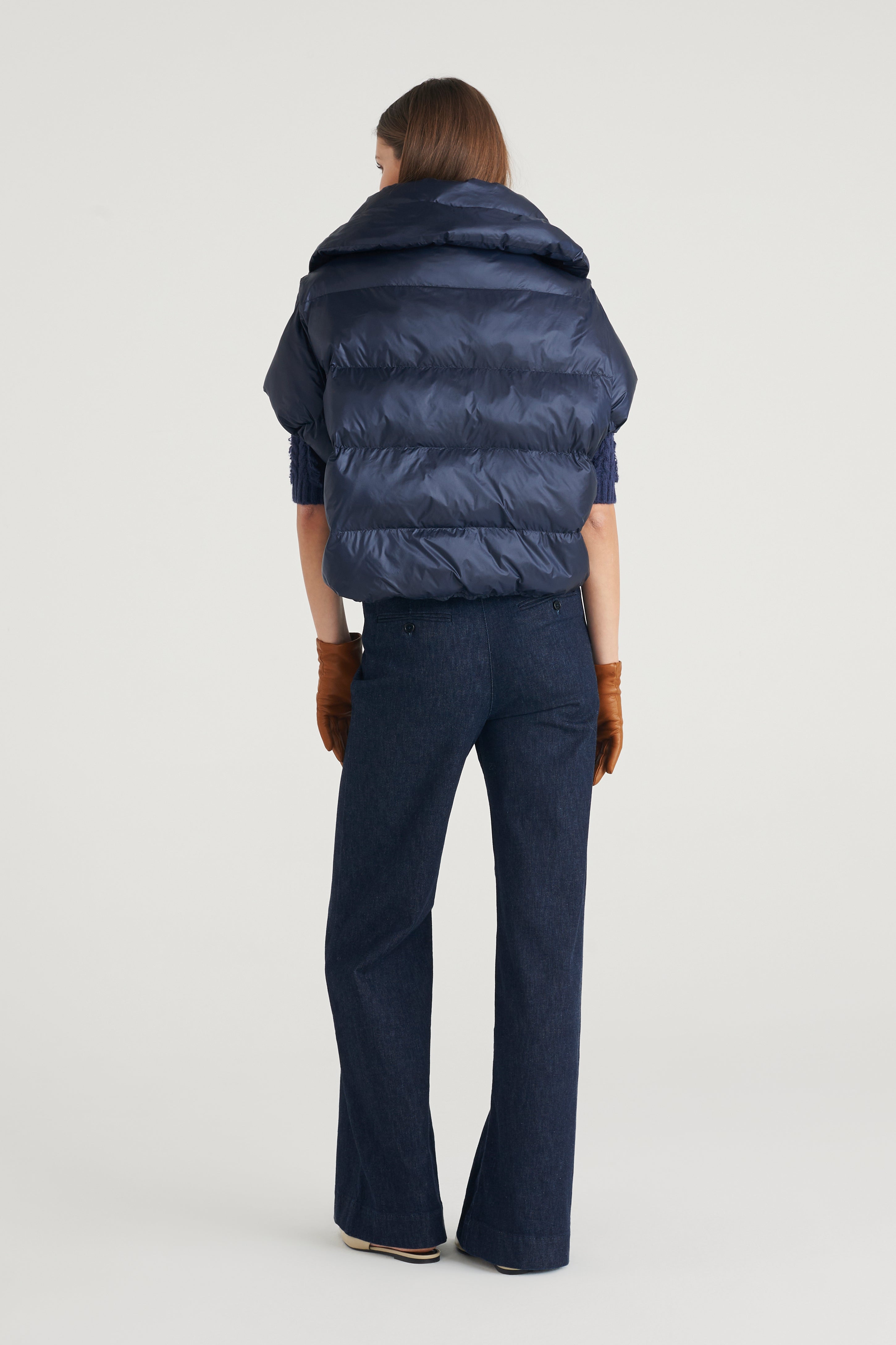 Pantalone ampio in denim