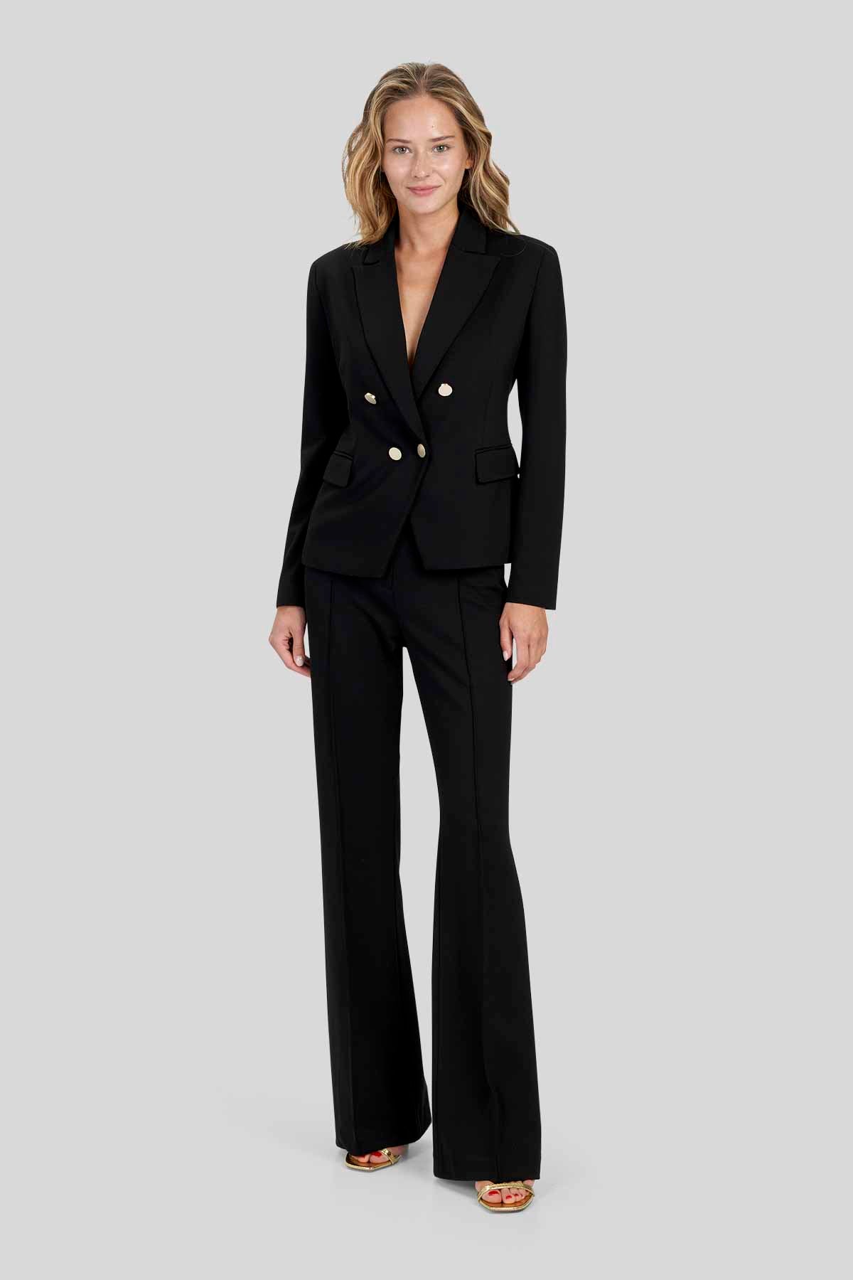 Blazer doppiopetto in jersey punto Milano