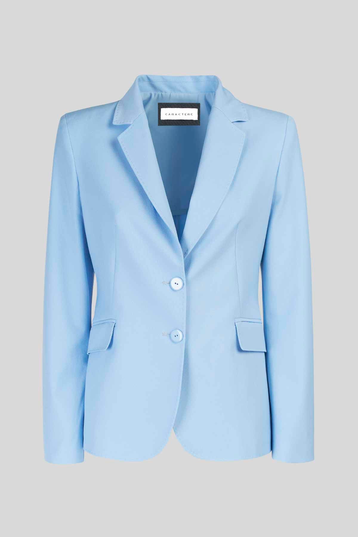 Blazer Monopetto in Tela Stretch