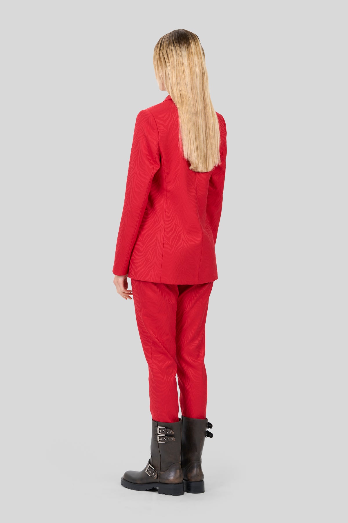 Blazer raso jacquard