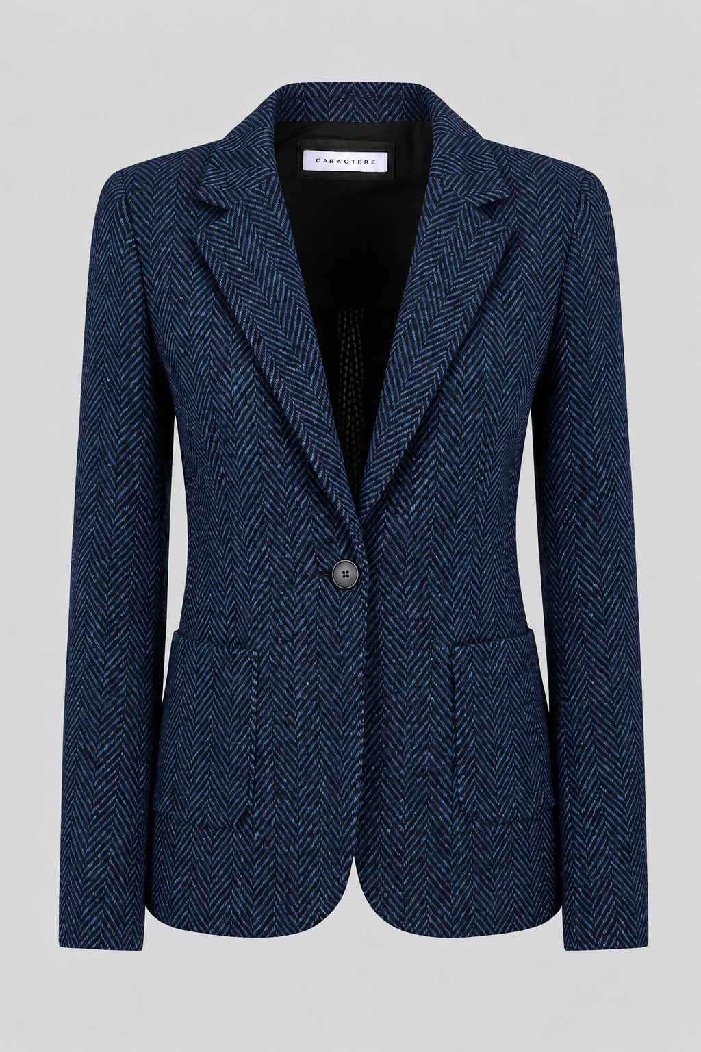 Giacca Monopetto In Punto Milano Jacquard