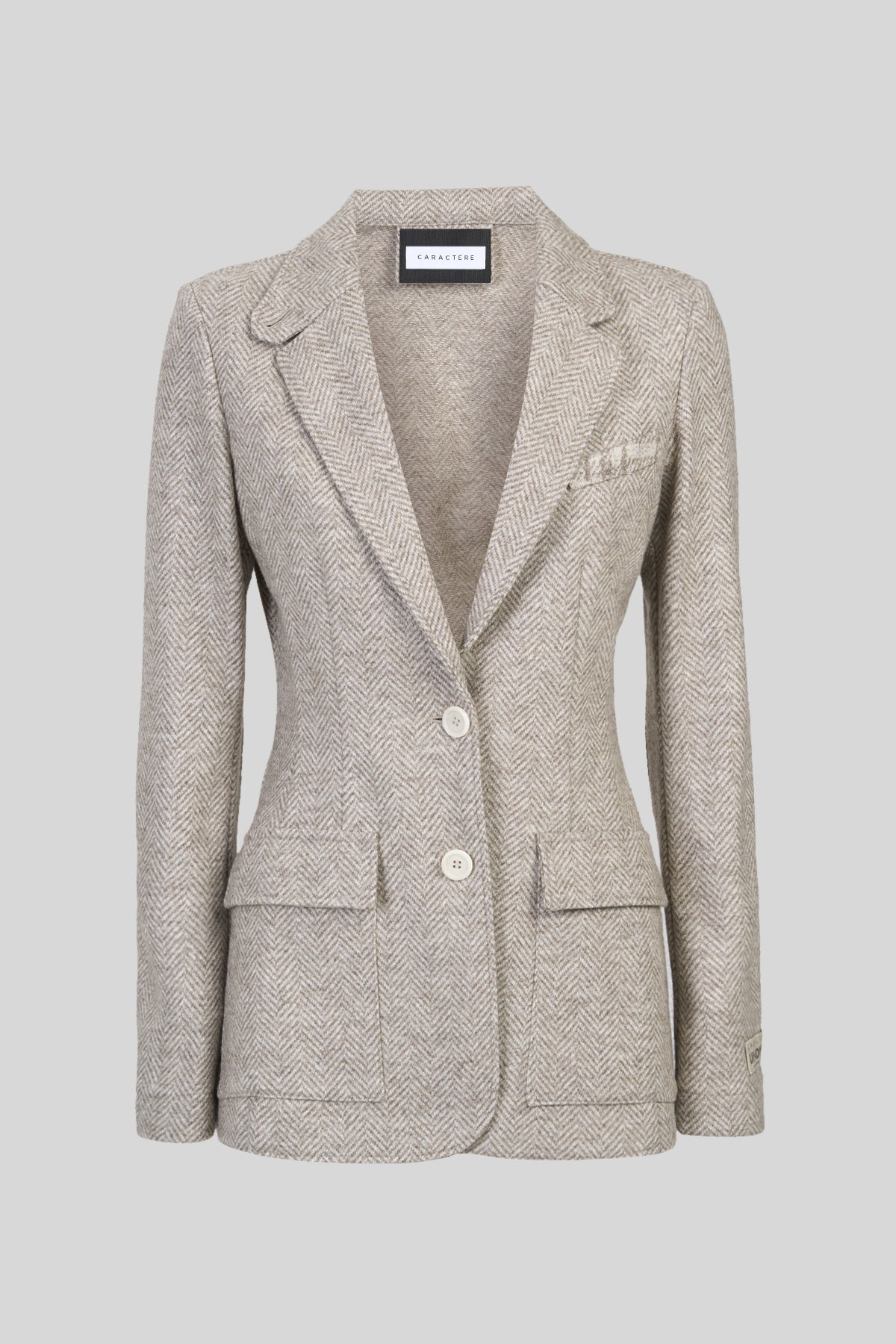 Blazer in misto lana
