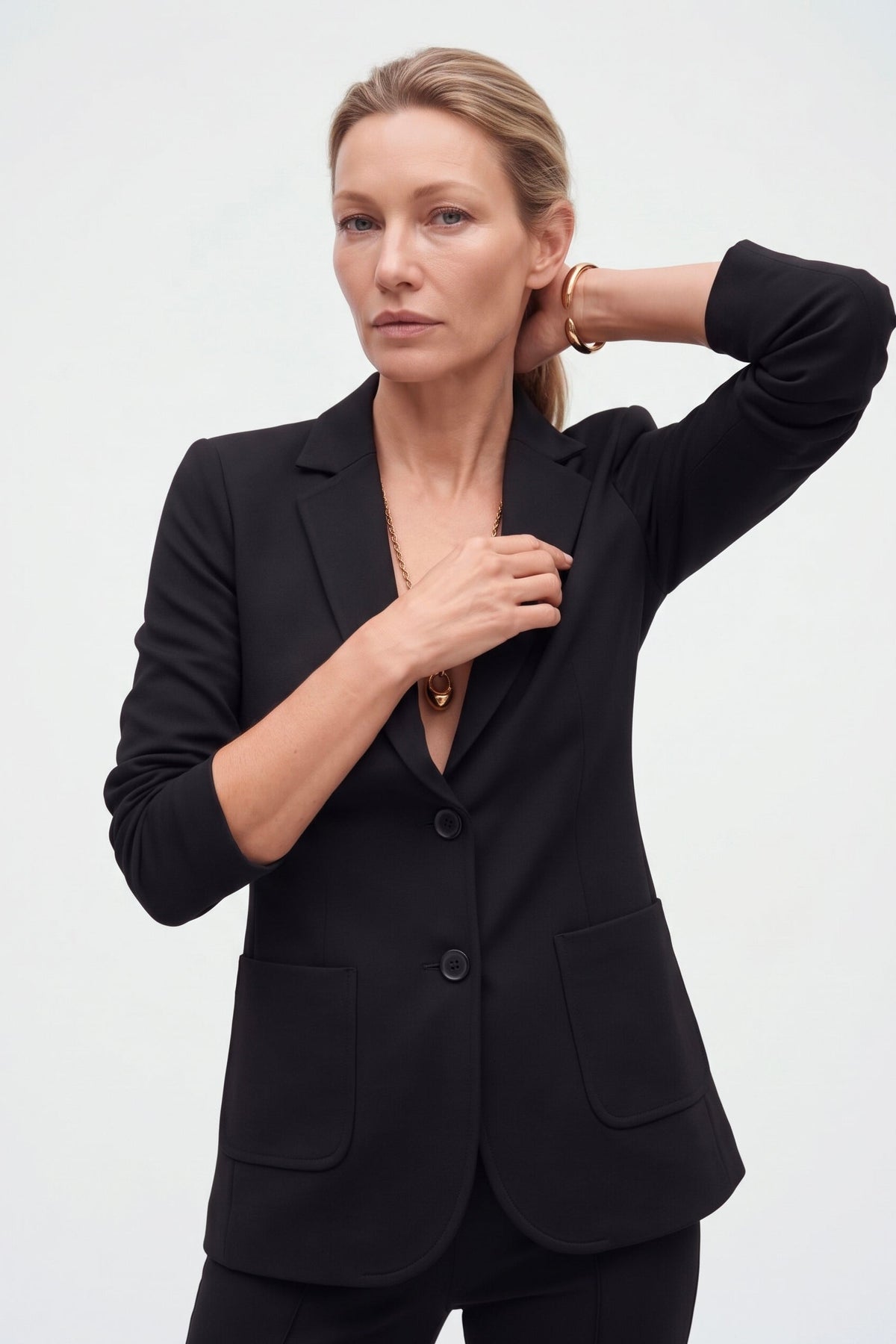 Tailleur Classico In Punto Milano - Caractère