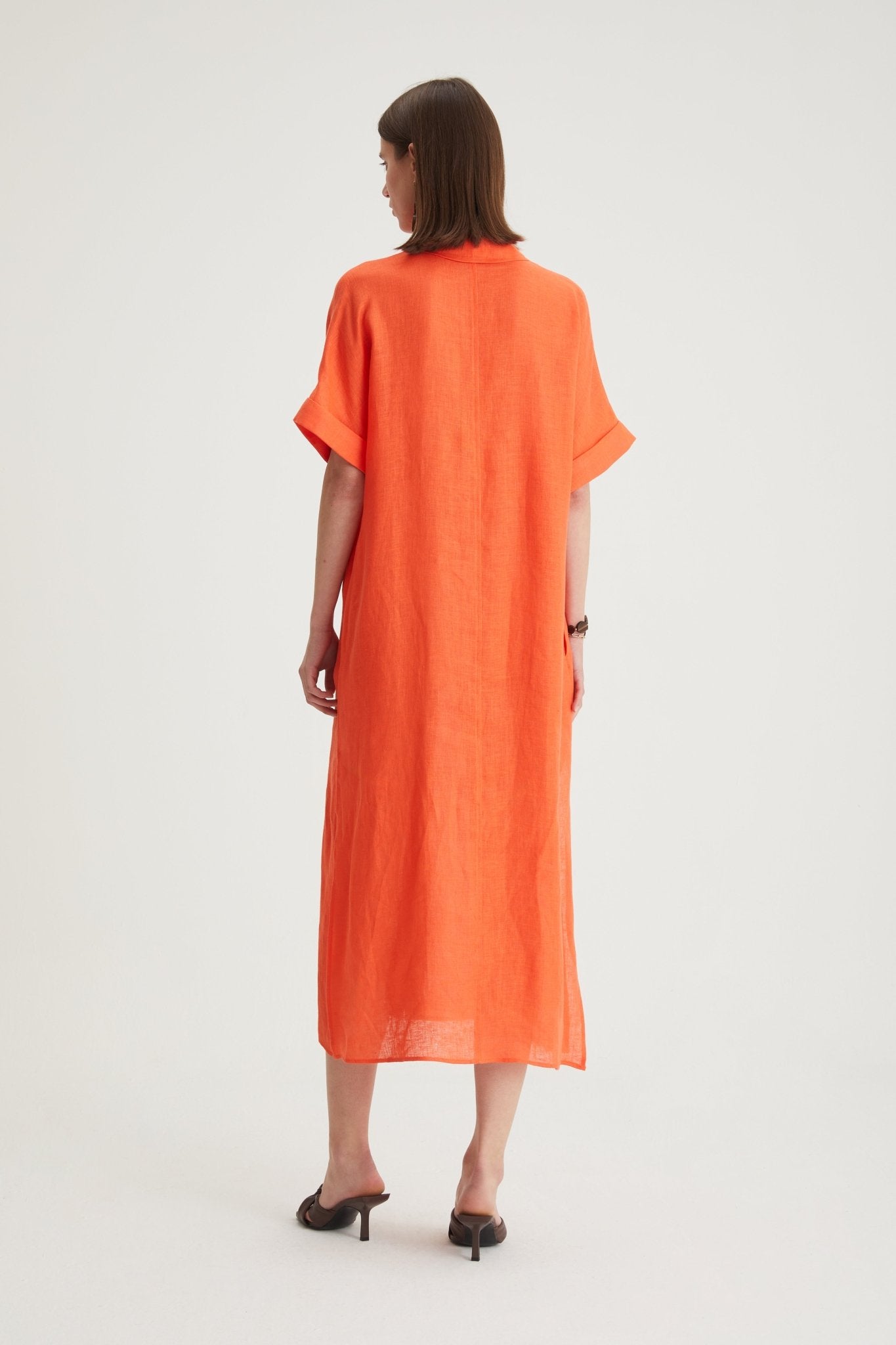 Abito camicia in lino - Caractère