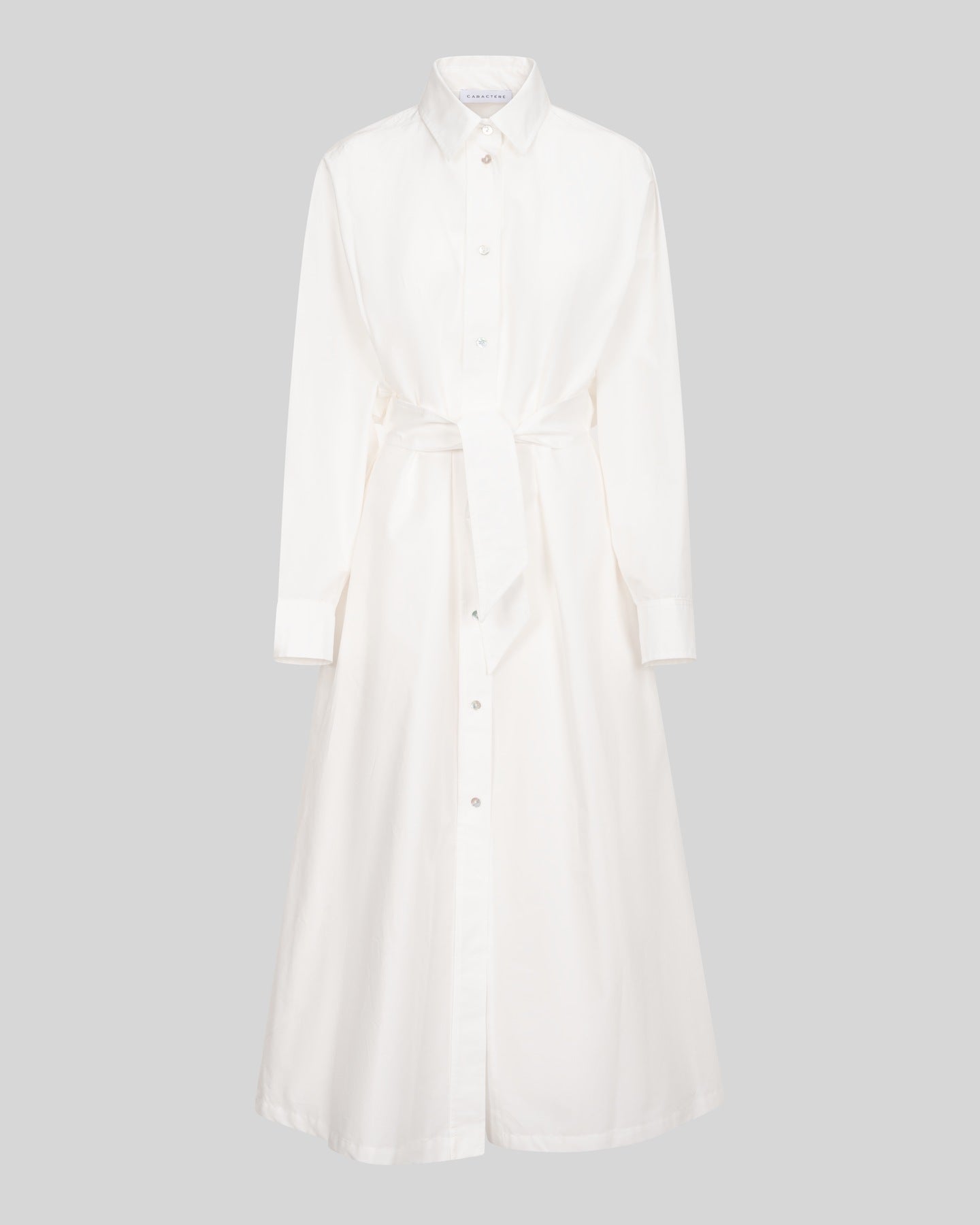 Abito chemisier midi in cotone - Caractère