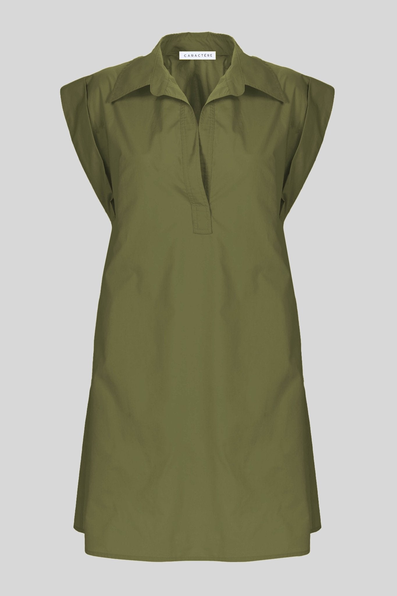 Abito corto in cotone - Caractère