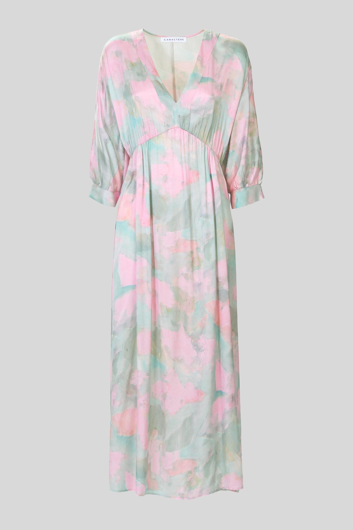 Abito lungo in raso - Caractère