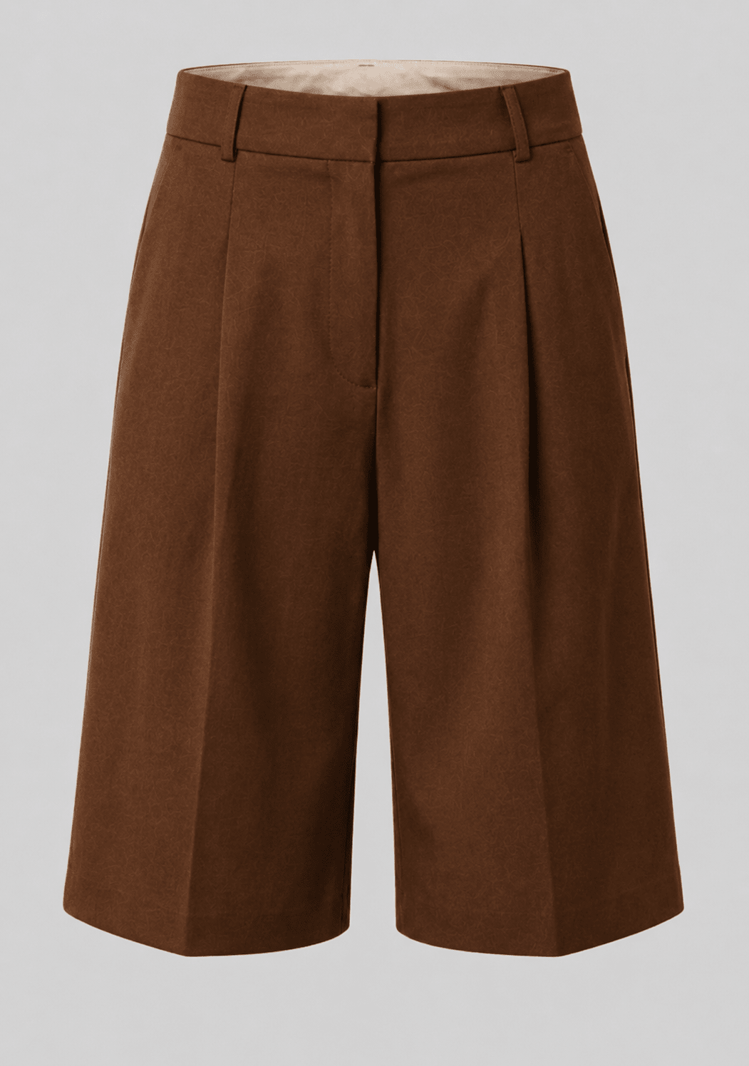 Bermuda eleganti in lino cotone - Caractère