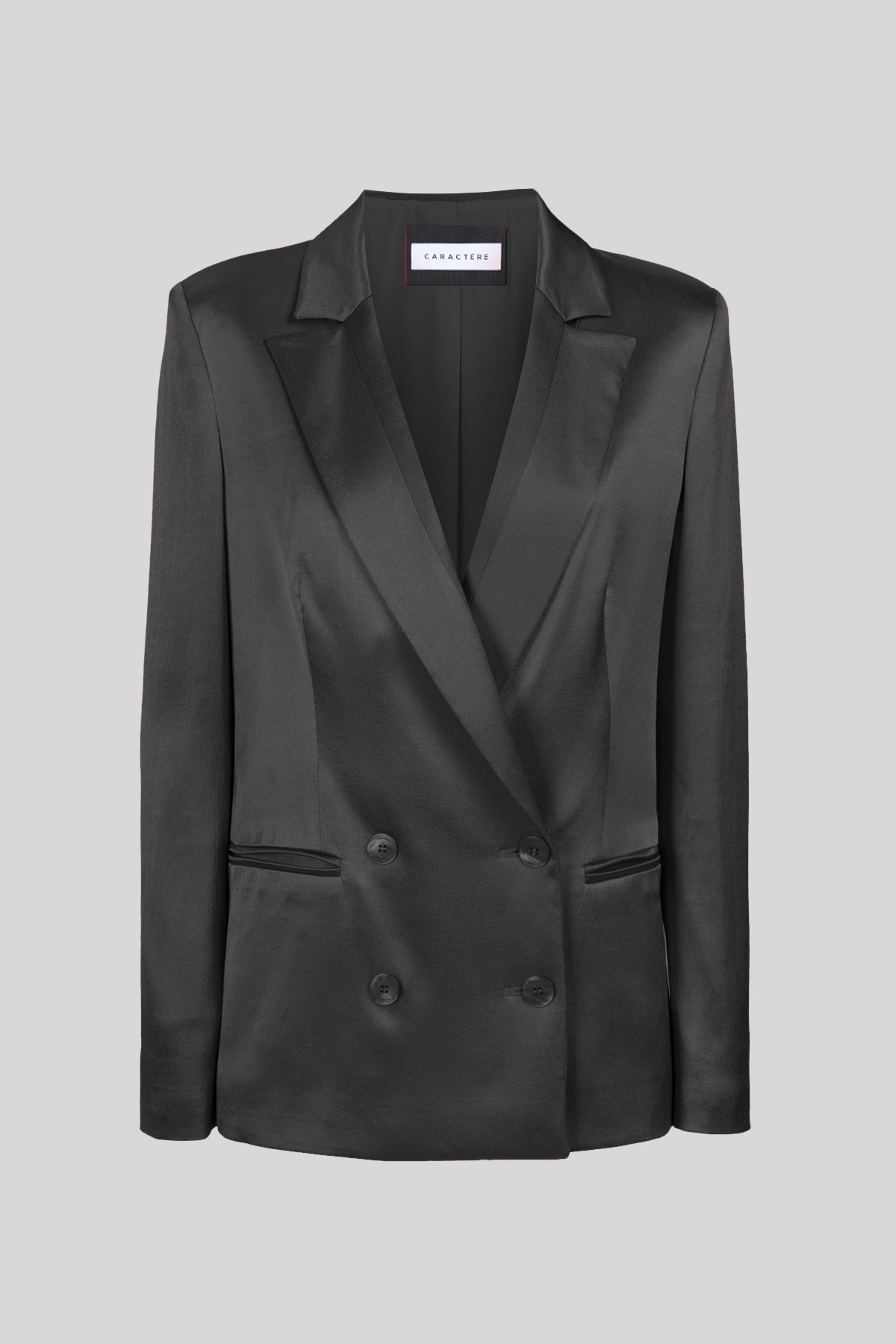 Blazer in raso stretch - Caractère
