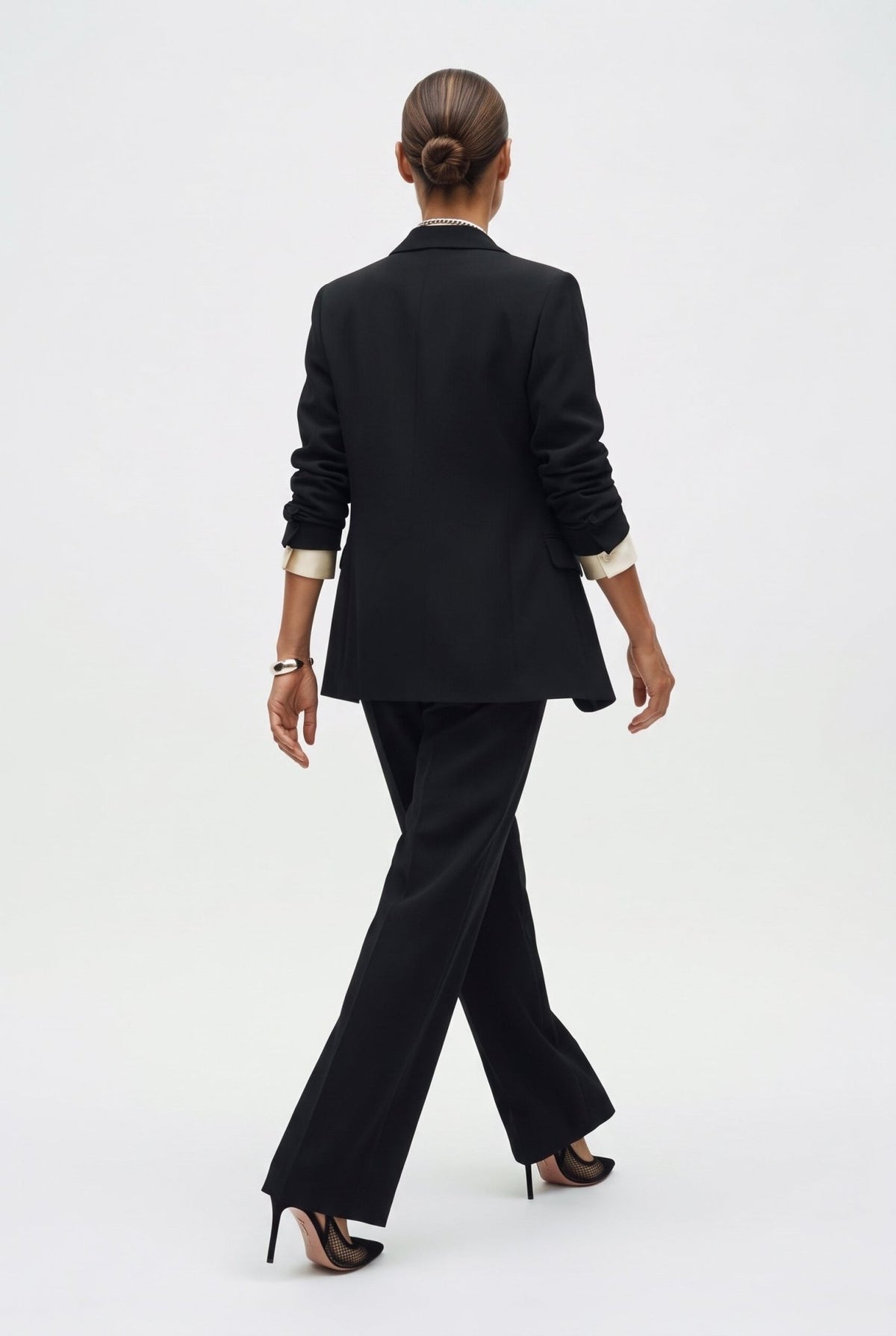 Blazer monopetto in crepe - Caractère
