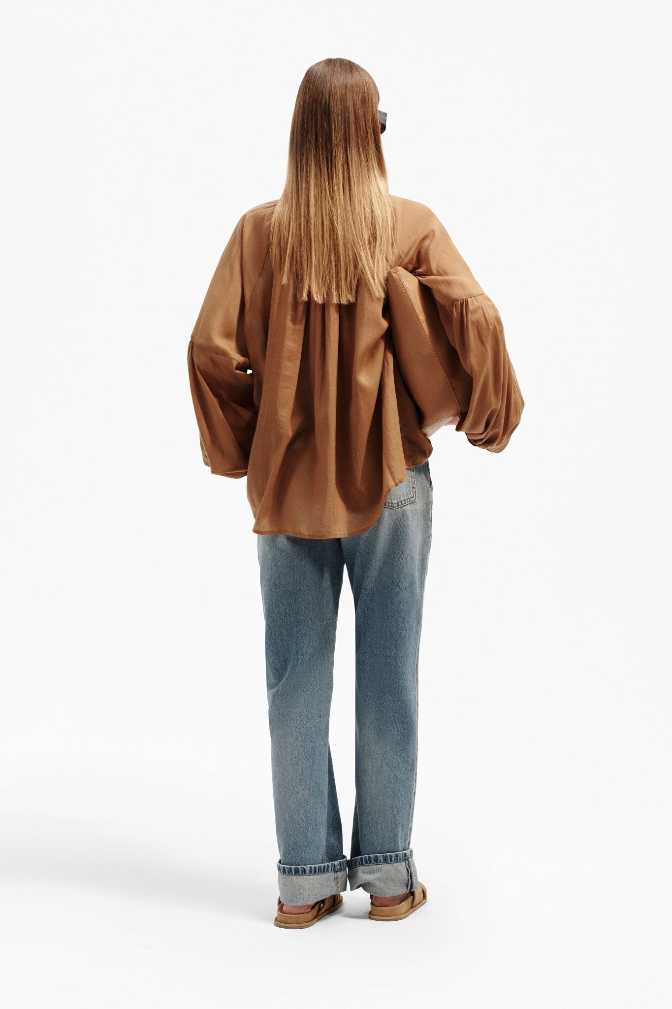 Blusa chic con arricciatura - Caractère