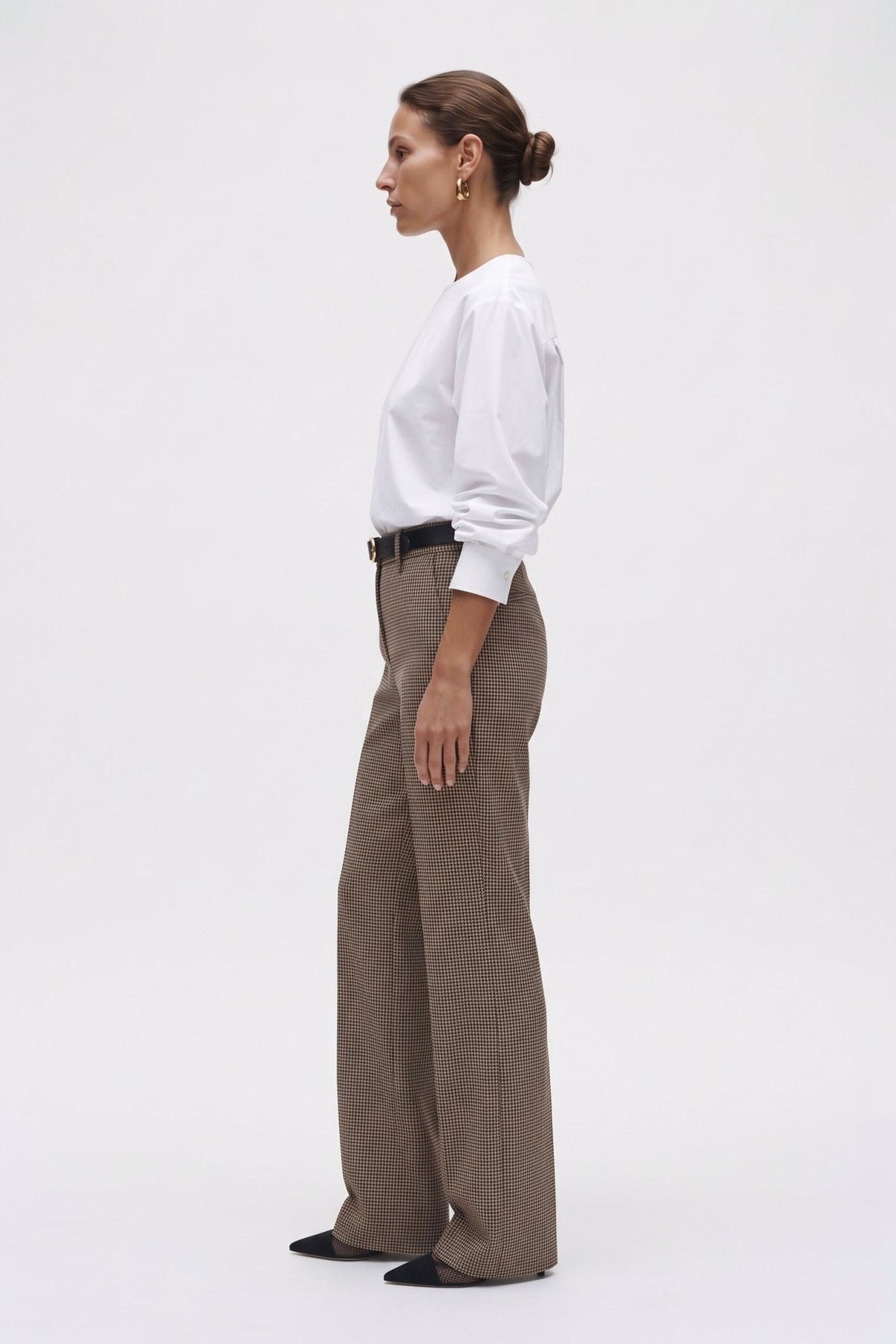 Blusa Girocollo in Cotone - Caractère